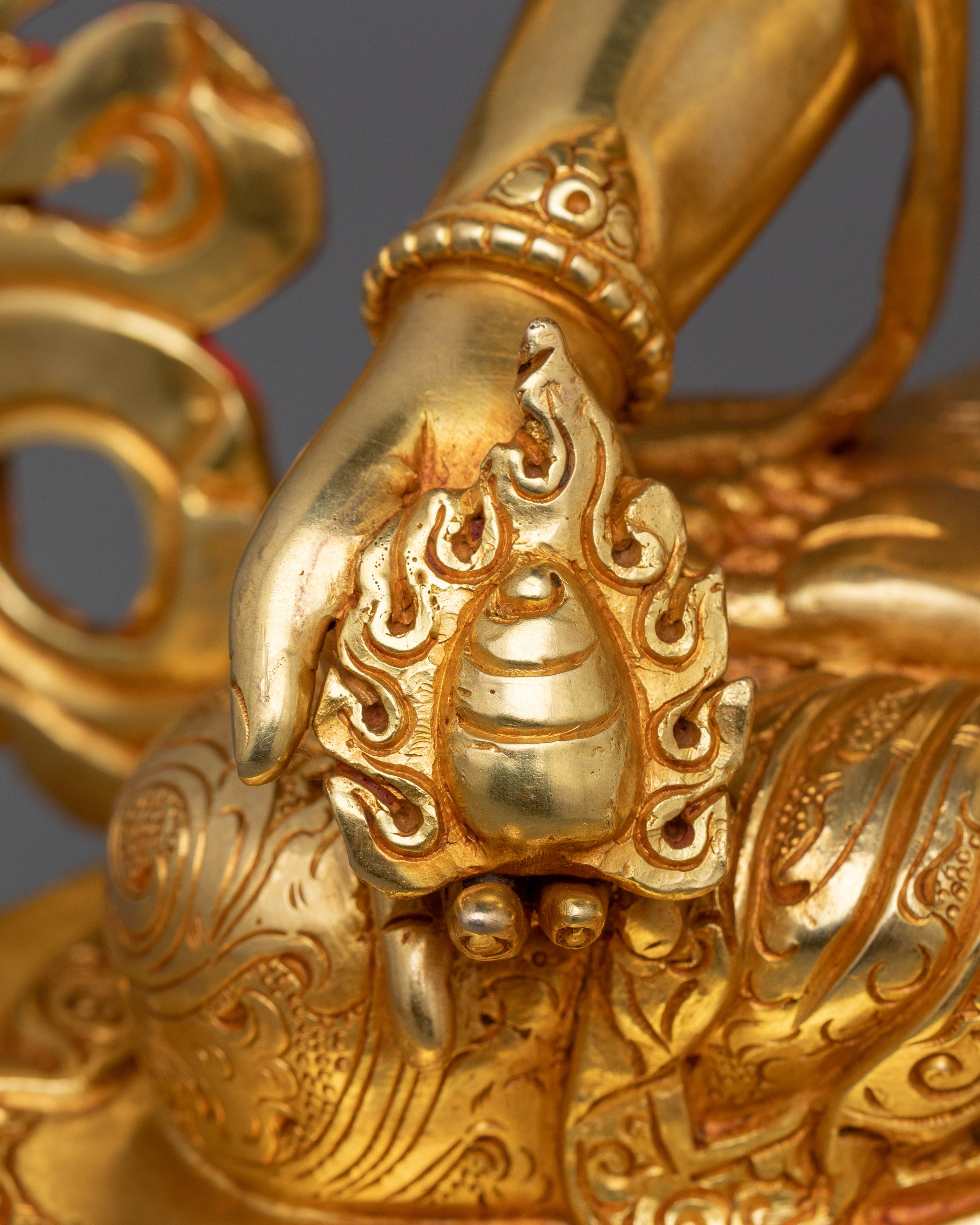 Handmade Bodhisattva Deity Kshitigarbha | Guardian of the Underworld