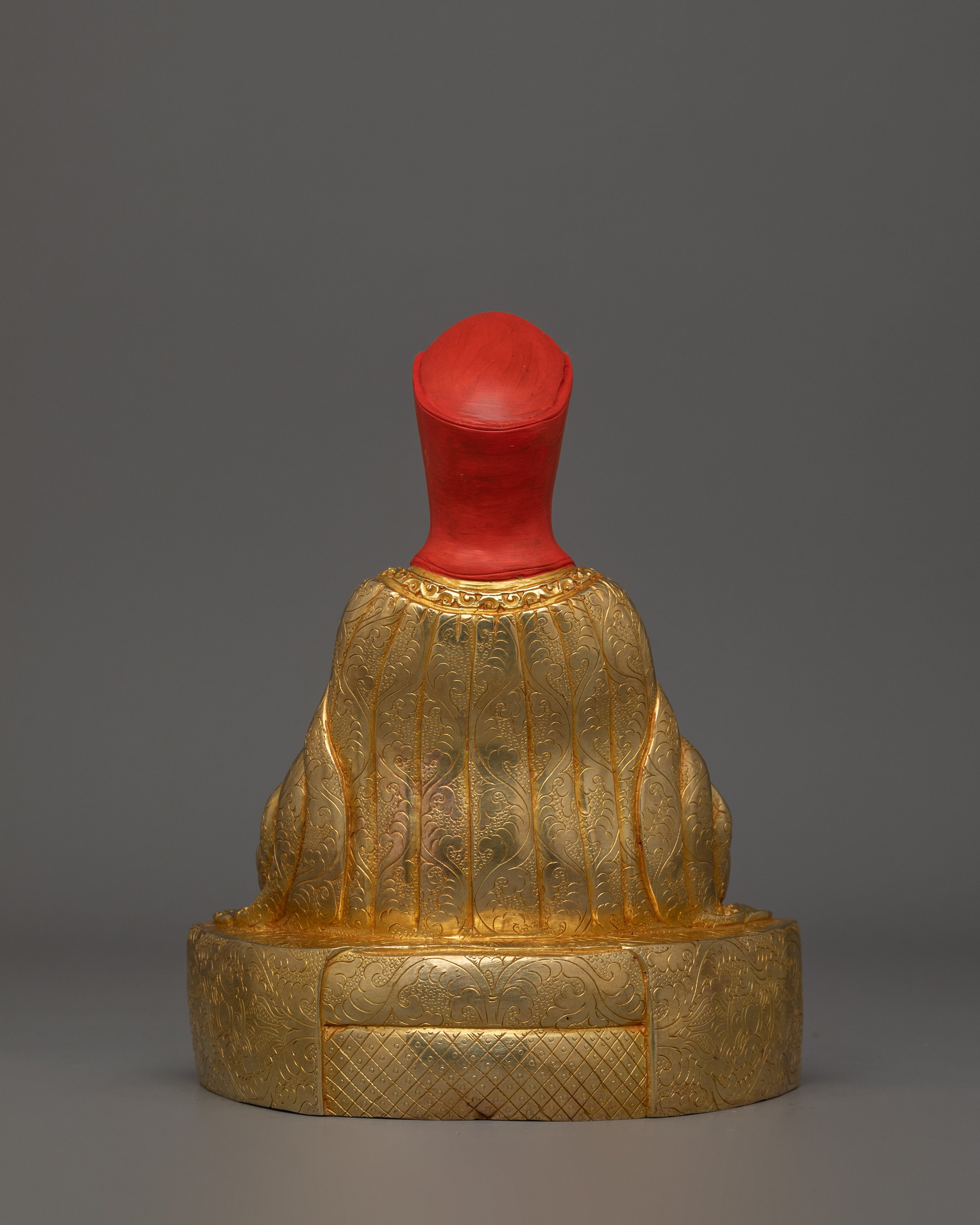 8.9 Inches Gampopa Statue | The Founder of the Kagyu Lineage