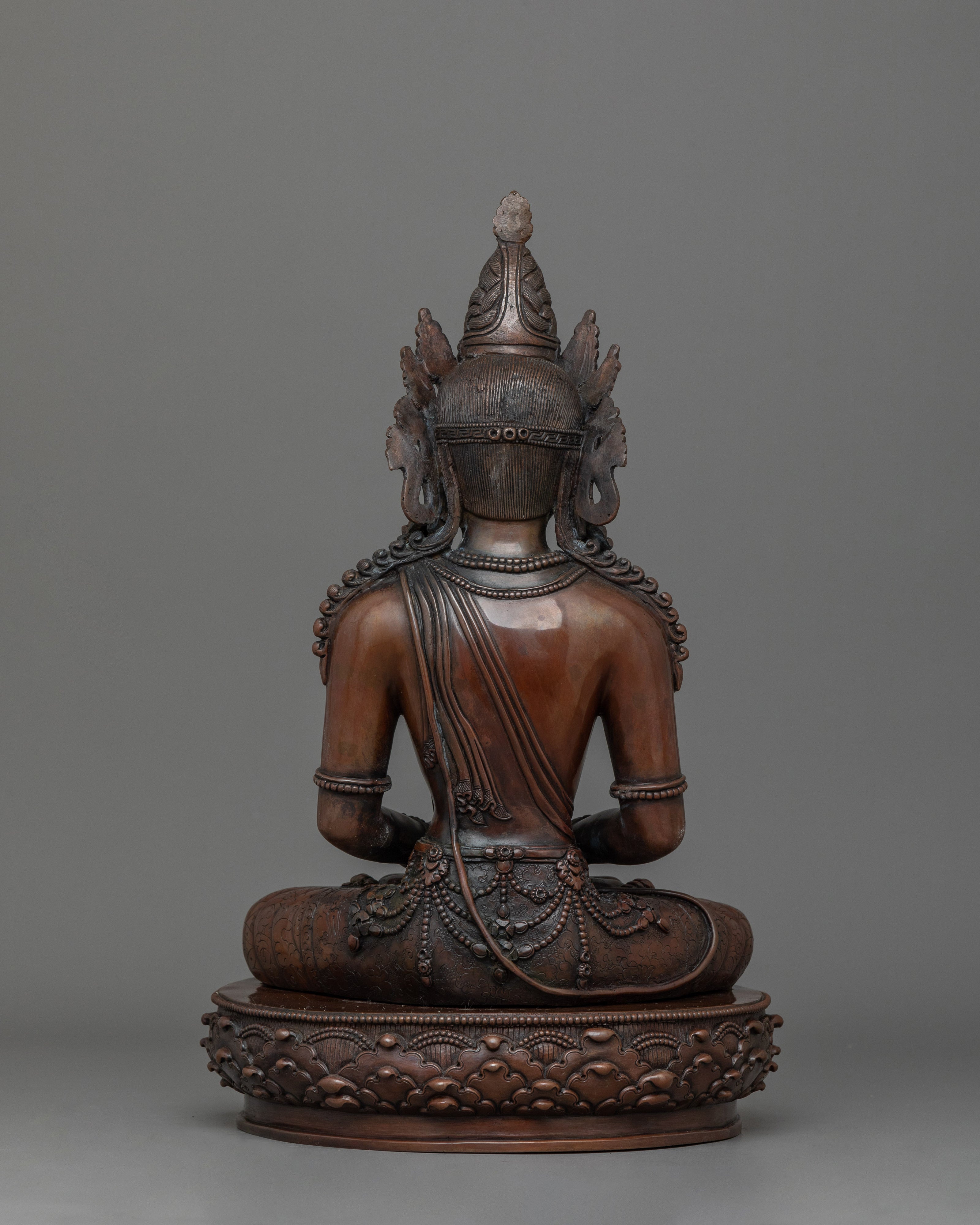Amitayus Long Life Deity Statue | Wisdom and Light