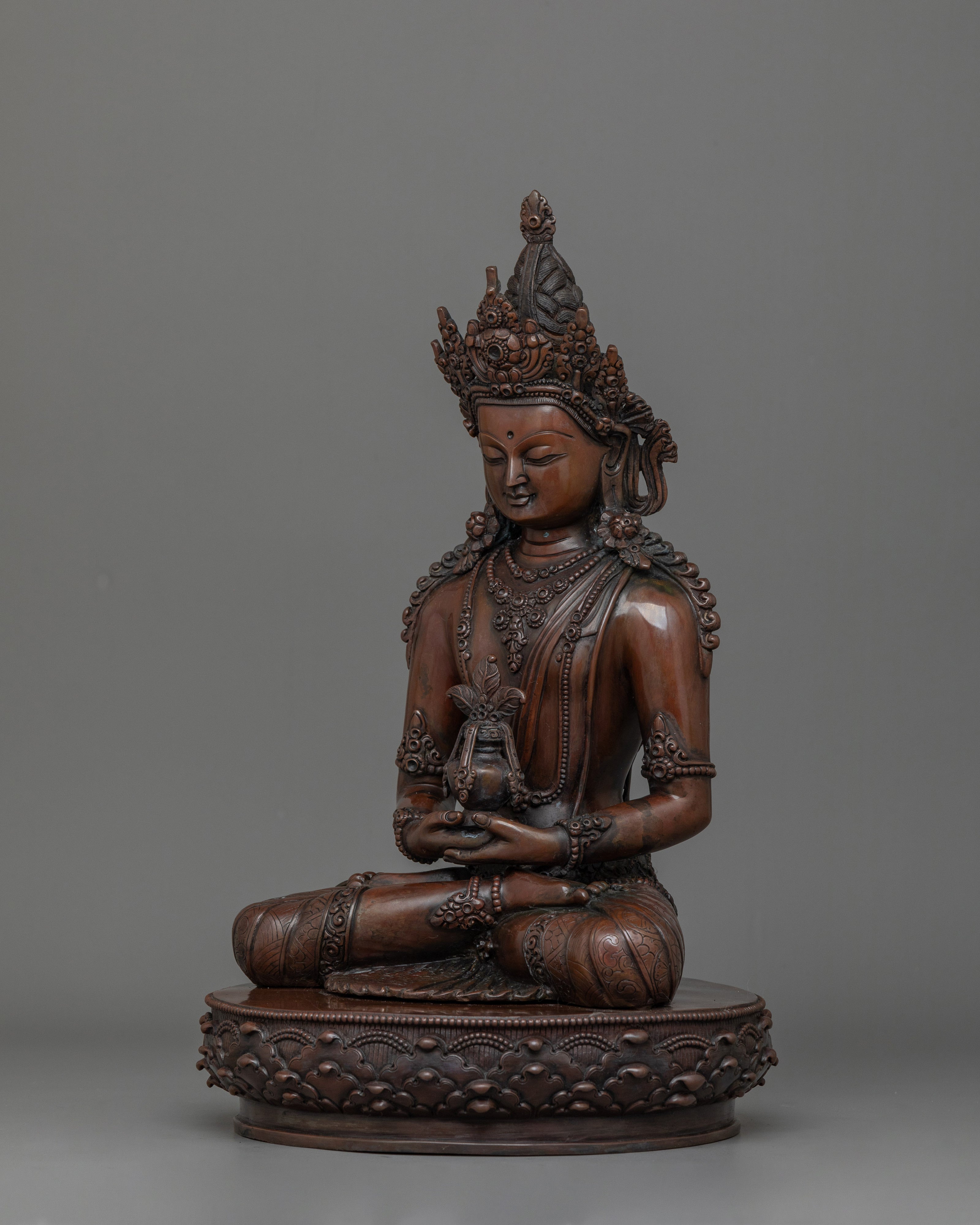 Amitayus Long Life Deity Statue | Wisdom and Light