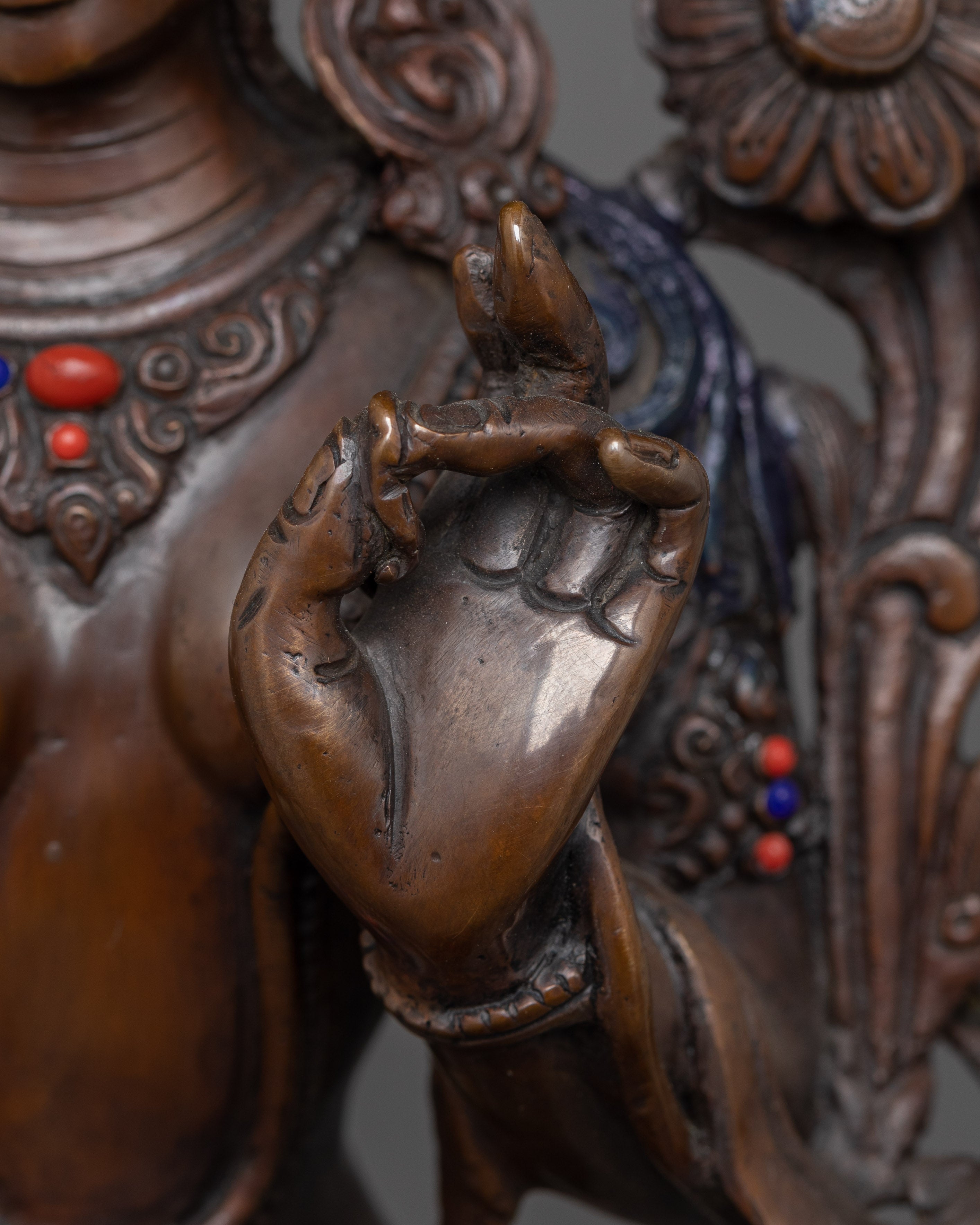 Statue of Standing Green Tara | Mother of the Buddhas