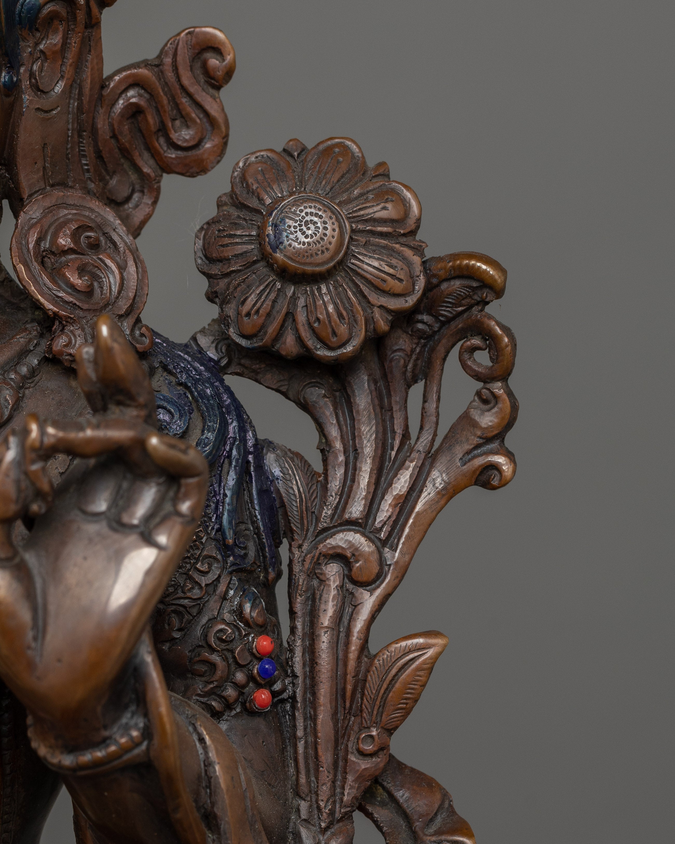 Statue of Standing Green Tara | Mother of the Buddhas