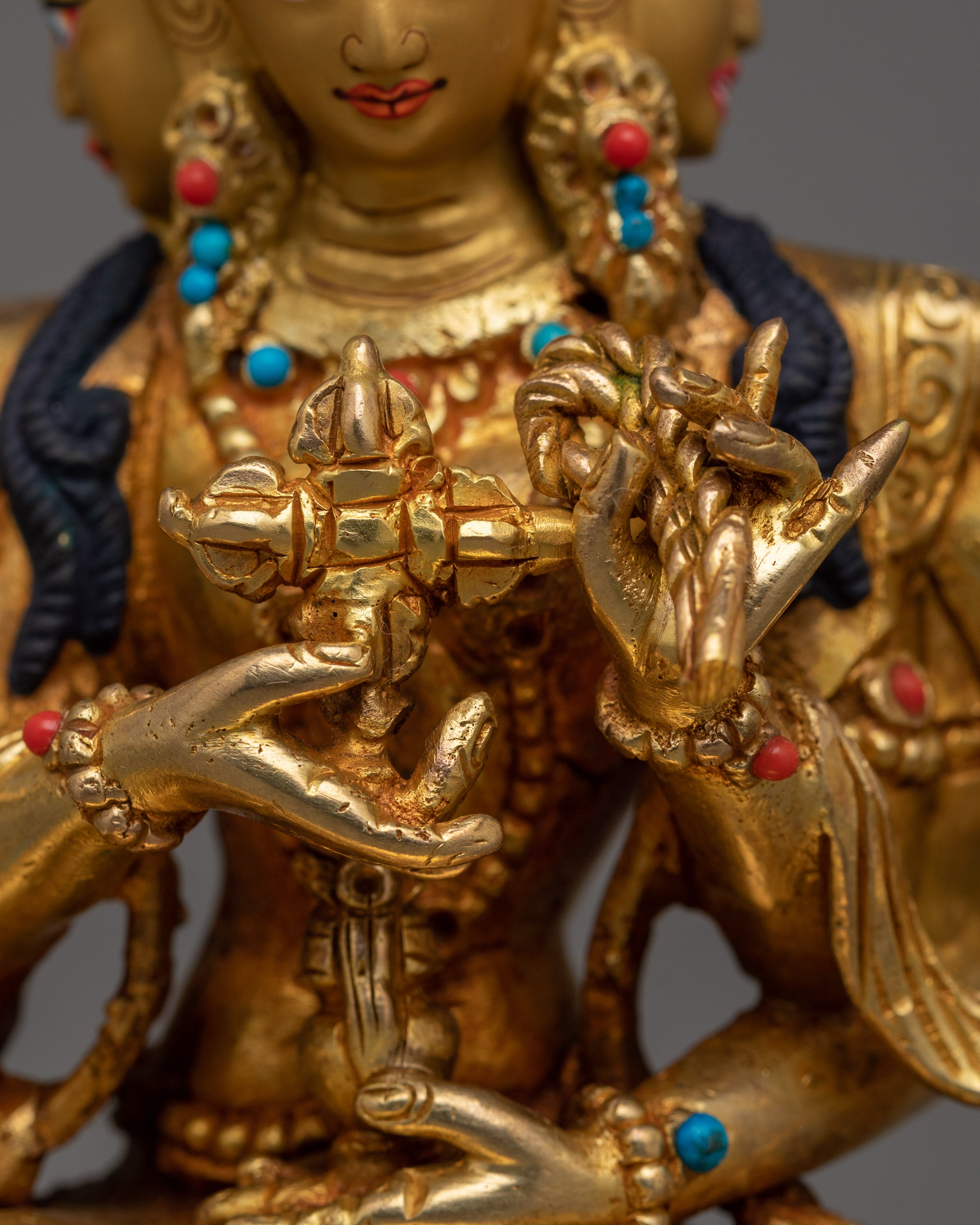 Six Armed Namgyalma Sculpture | Goddess of Eternal Well Being