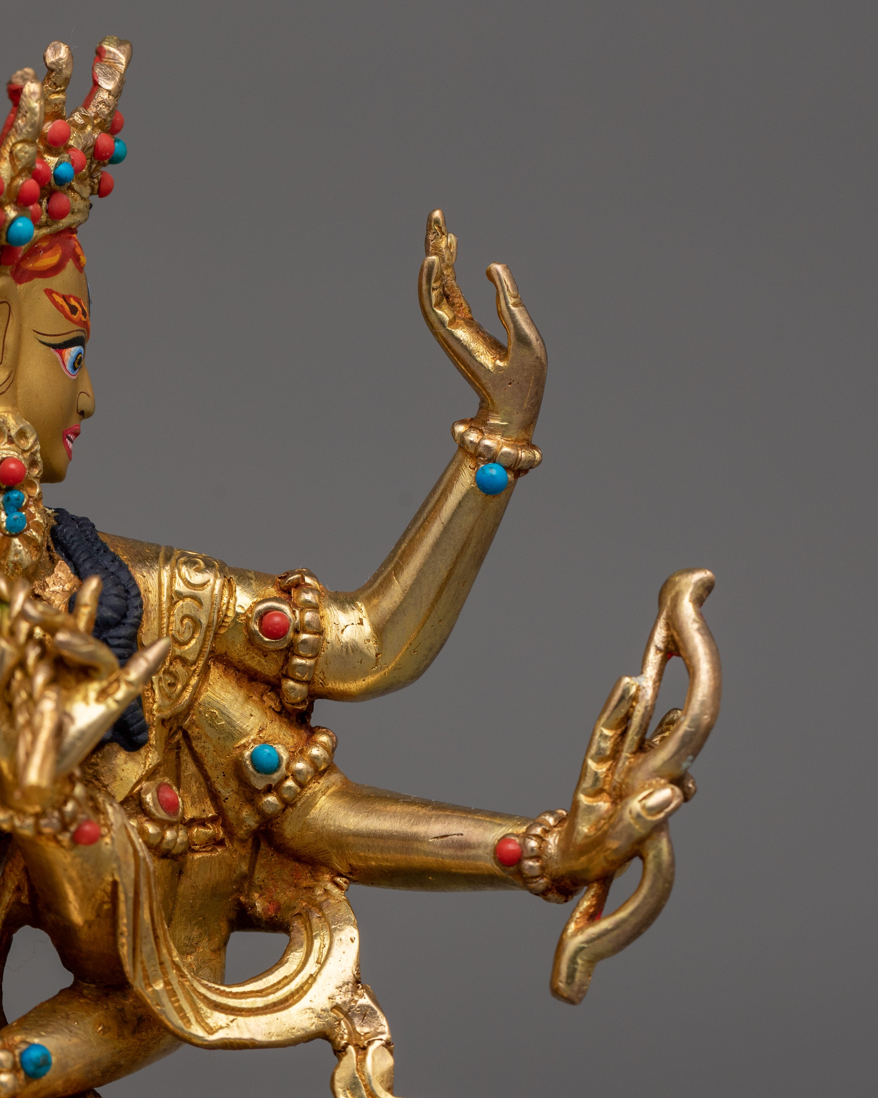 Six Armed Namgyalma Sculpture | Goddess of Eternal Well Being
