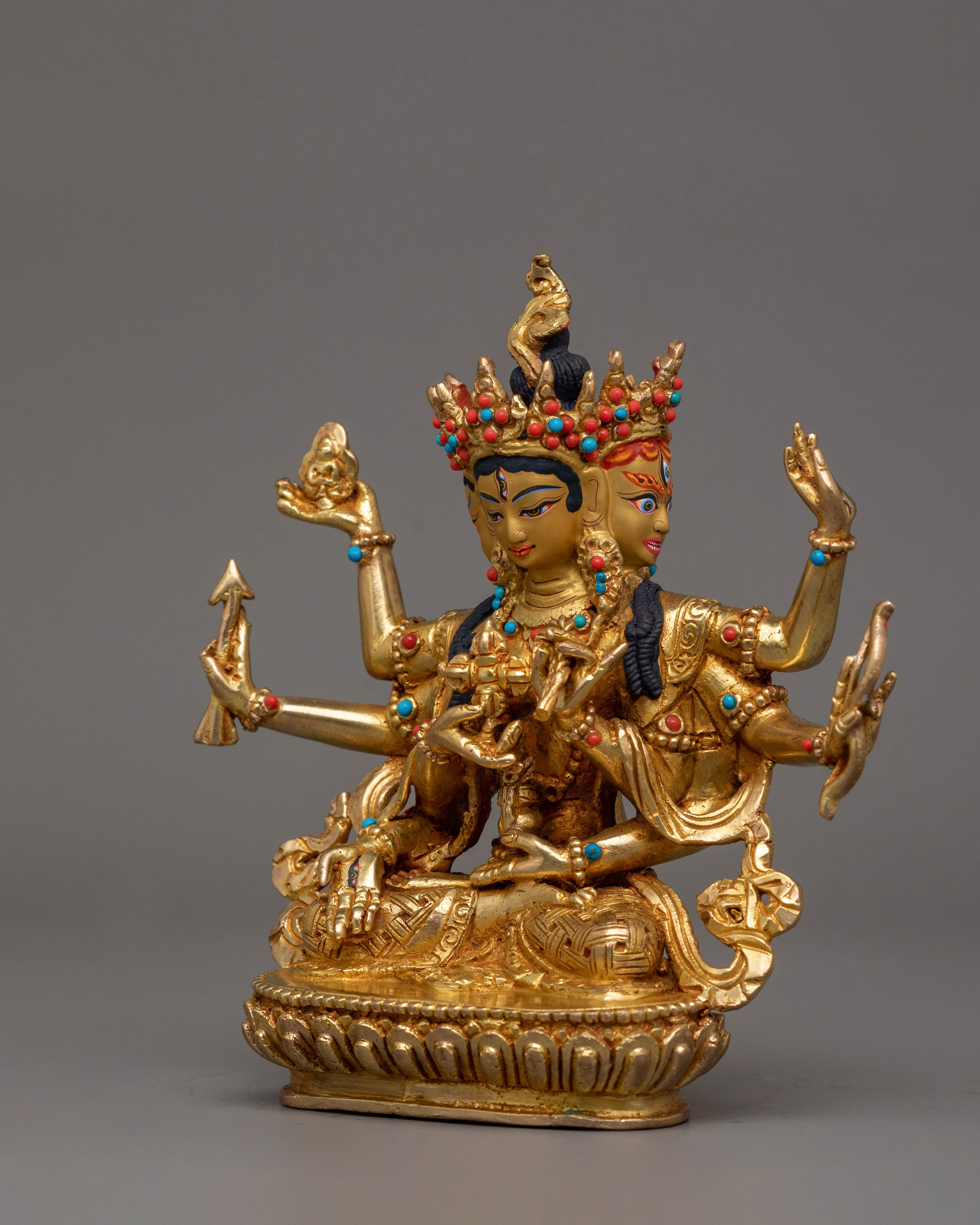 Six Armed Namgyalma Sculpture | Goddess of Eternal Well Being