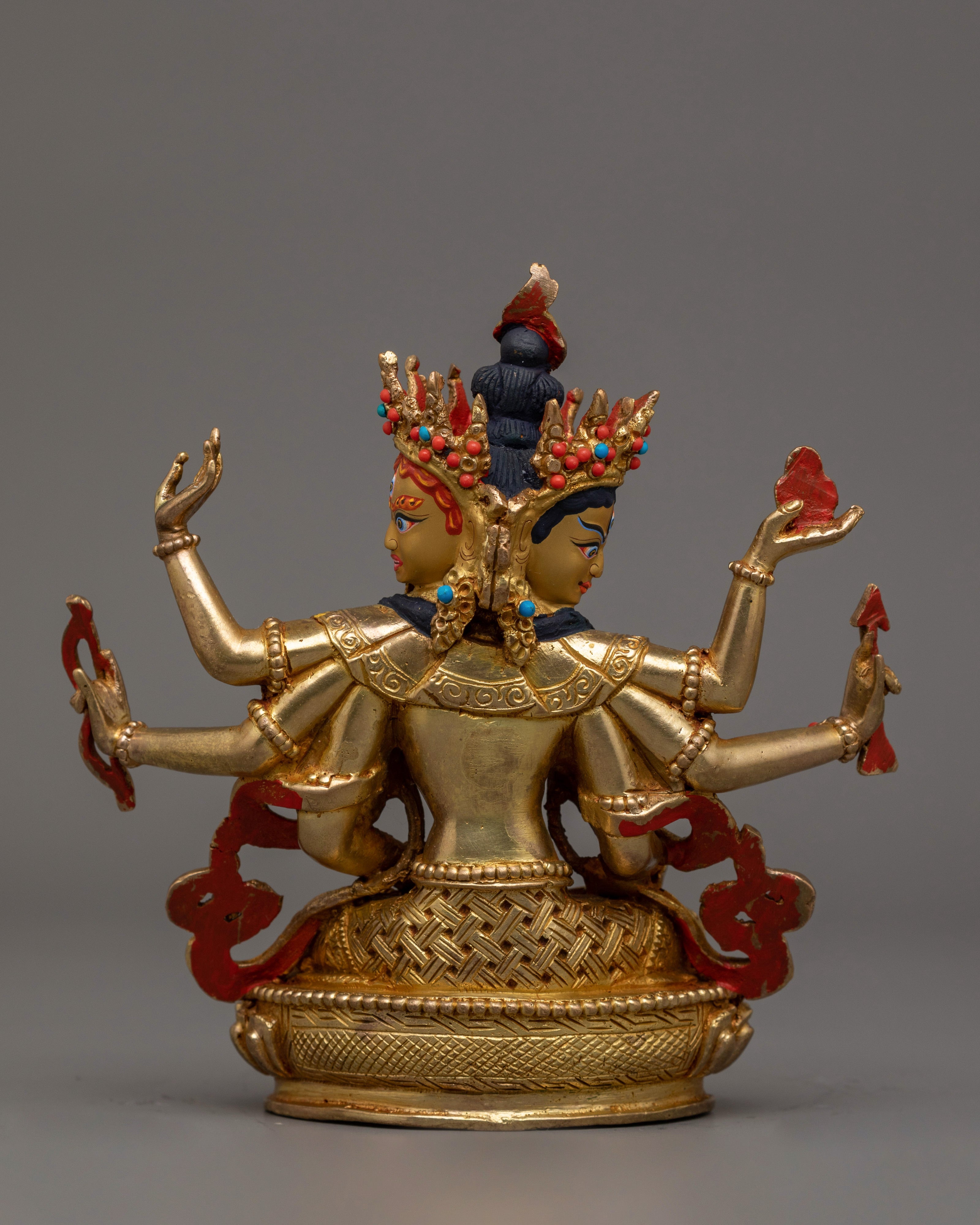 Six Armed Namgyalma Sculpture | Goddess of Eternal Well Being