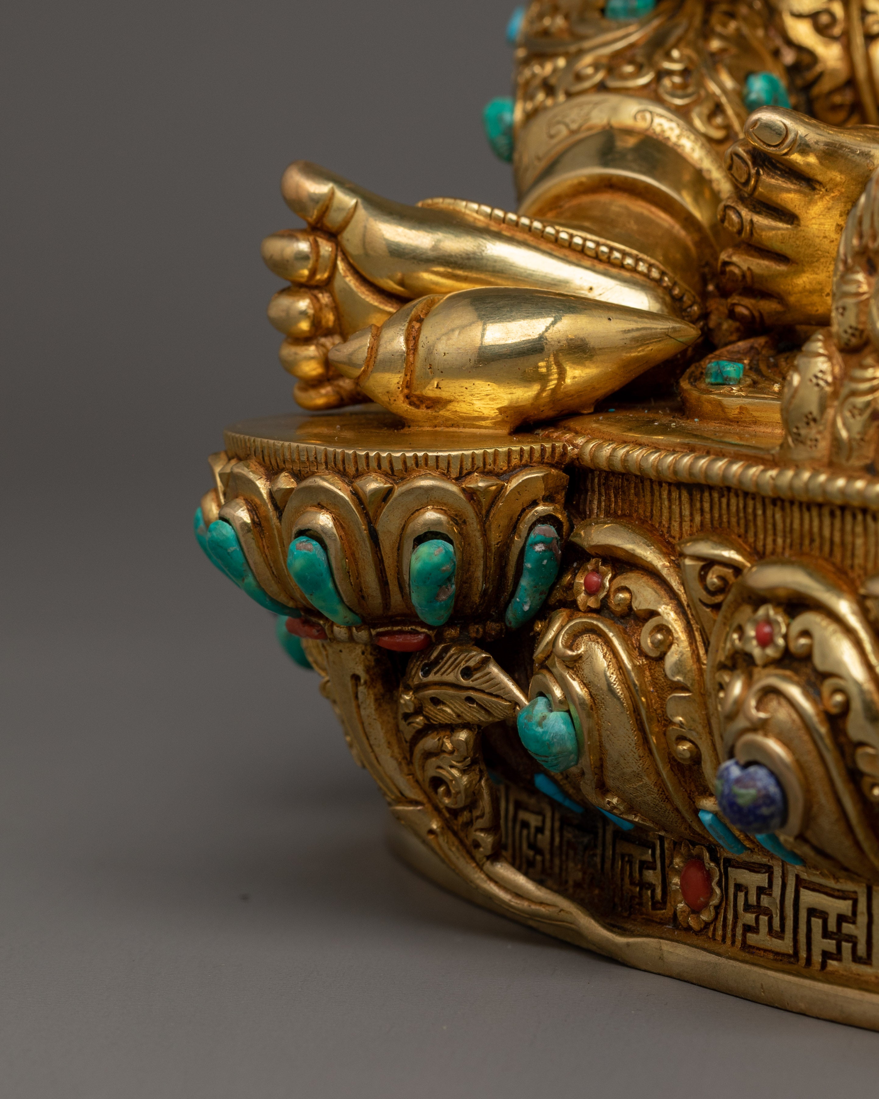 Tibetan Dzambhala Statue | Buddha of Wealth and Fortune