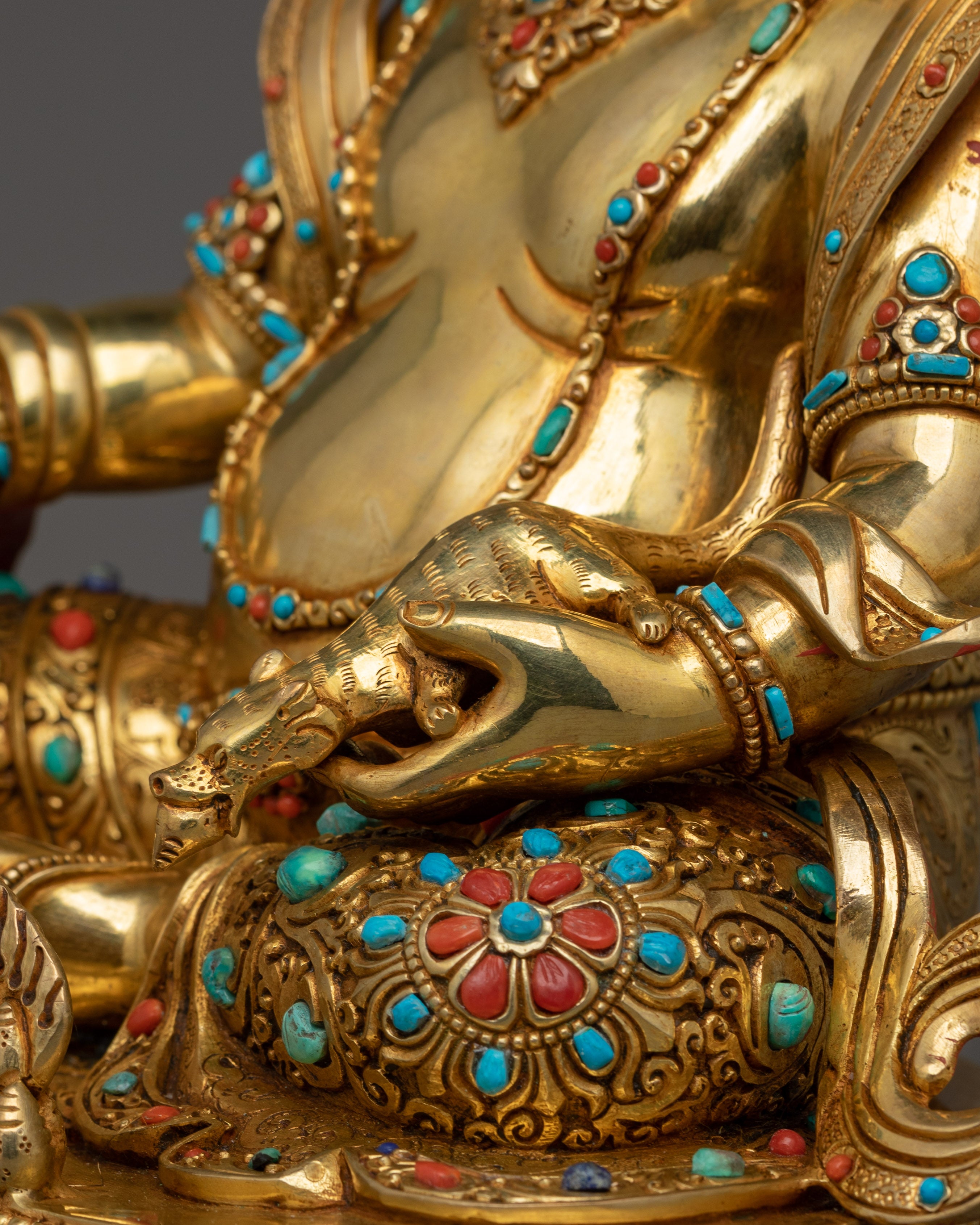Tibetan Dzambhala Statue |  Buddha of Wealth and Fortune