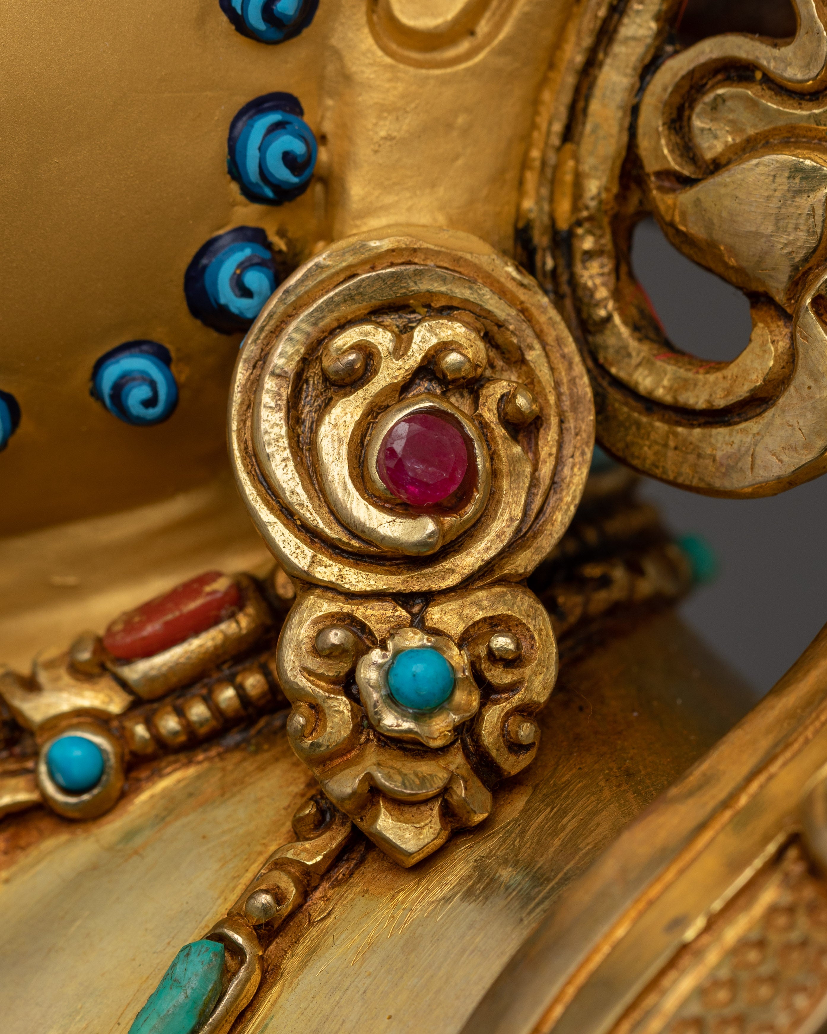 Tibetan Dzambhala Statue |  Buddha of Wealth and Fortune