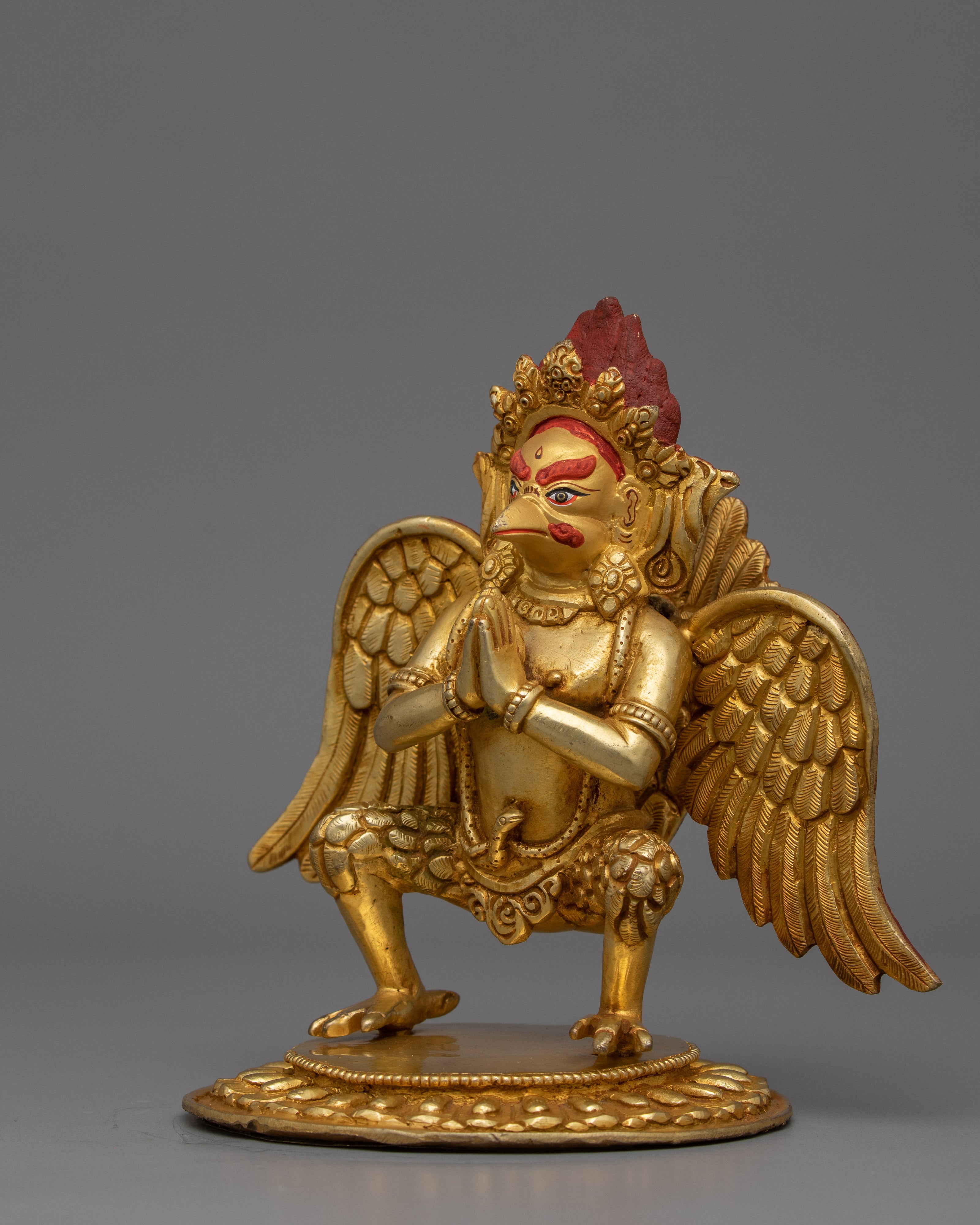 Handmade Statue of The Divine Eagle Garuda | Symbol of Power