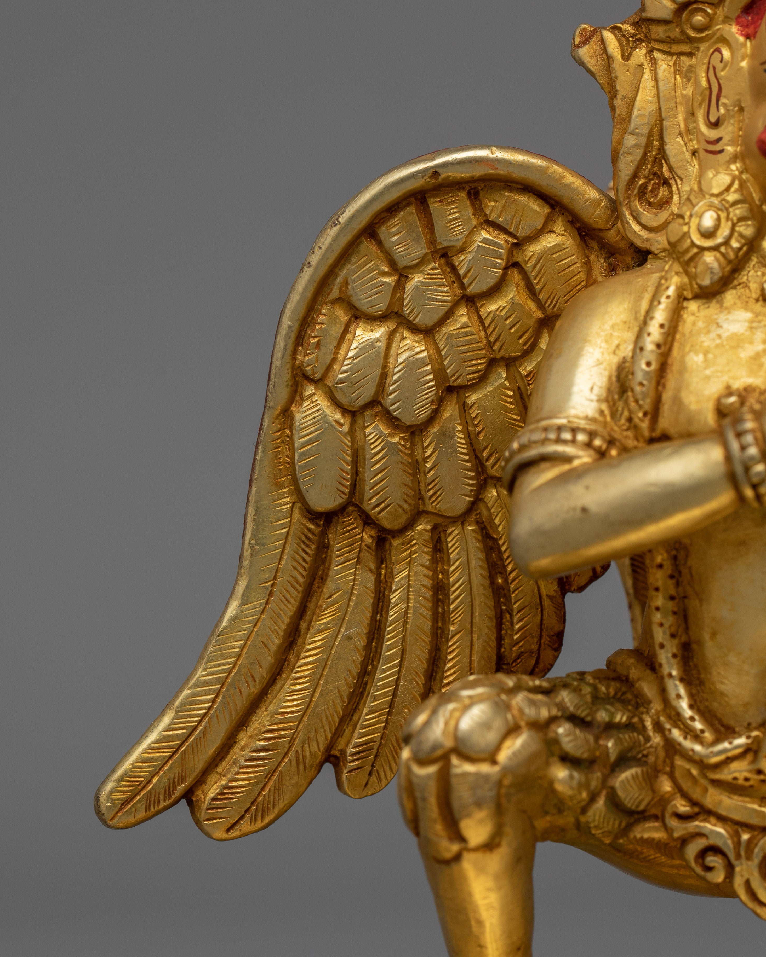 Handmade Statue of The Divine Eagle Garuda | Symbol of Power