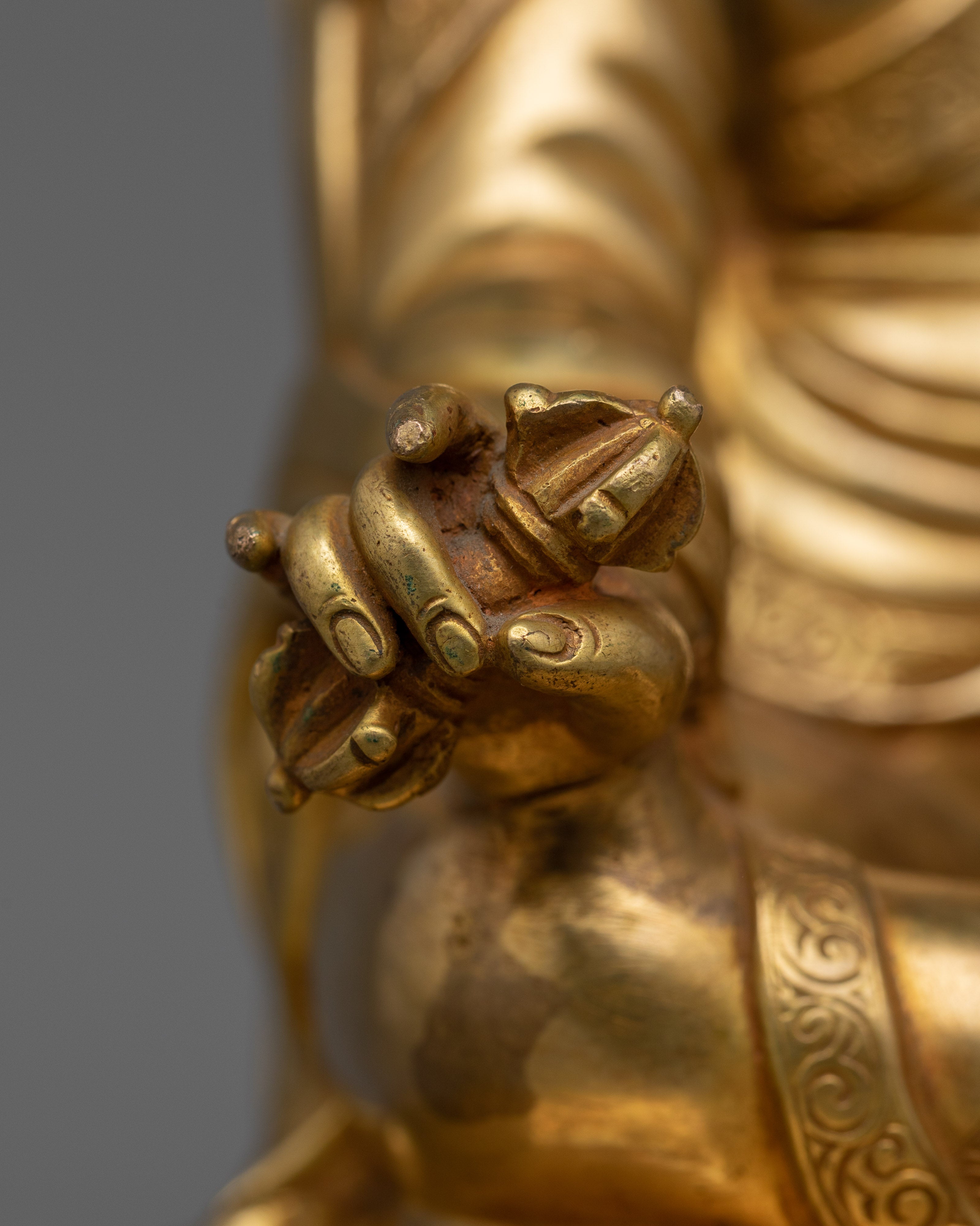 Himalayan Sculpture of Spiritual Awakening Guru Rinpoche | The Guru of Wisdom