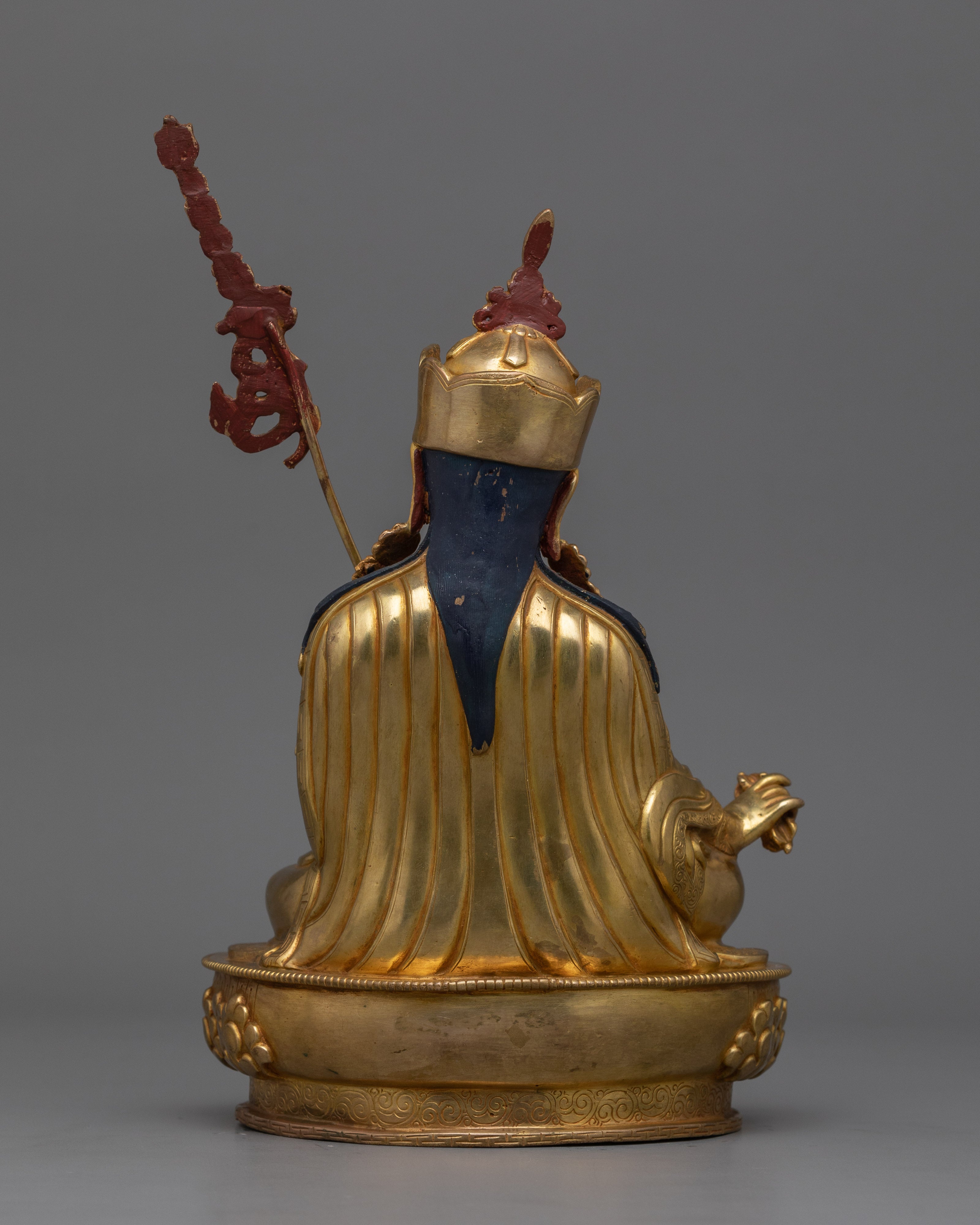 Himalayan Sculpture of Spiritual Awakening Guru Rinpoche | The Guru of Wisdom