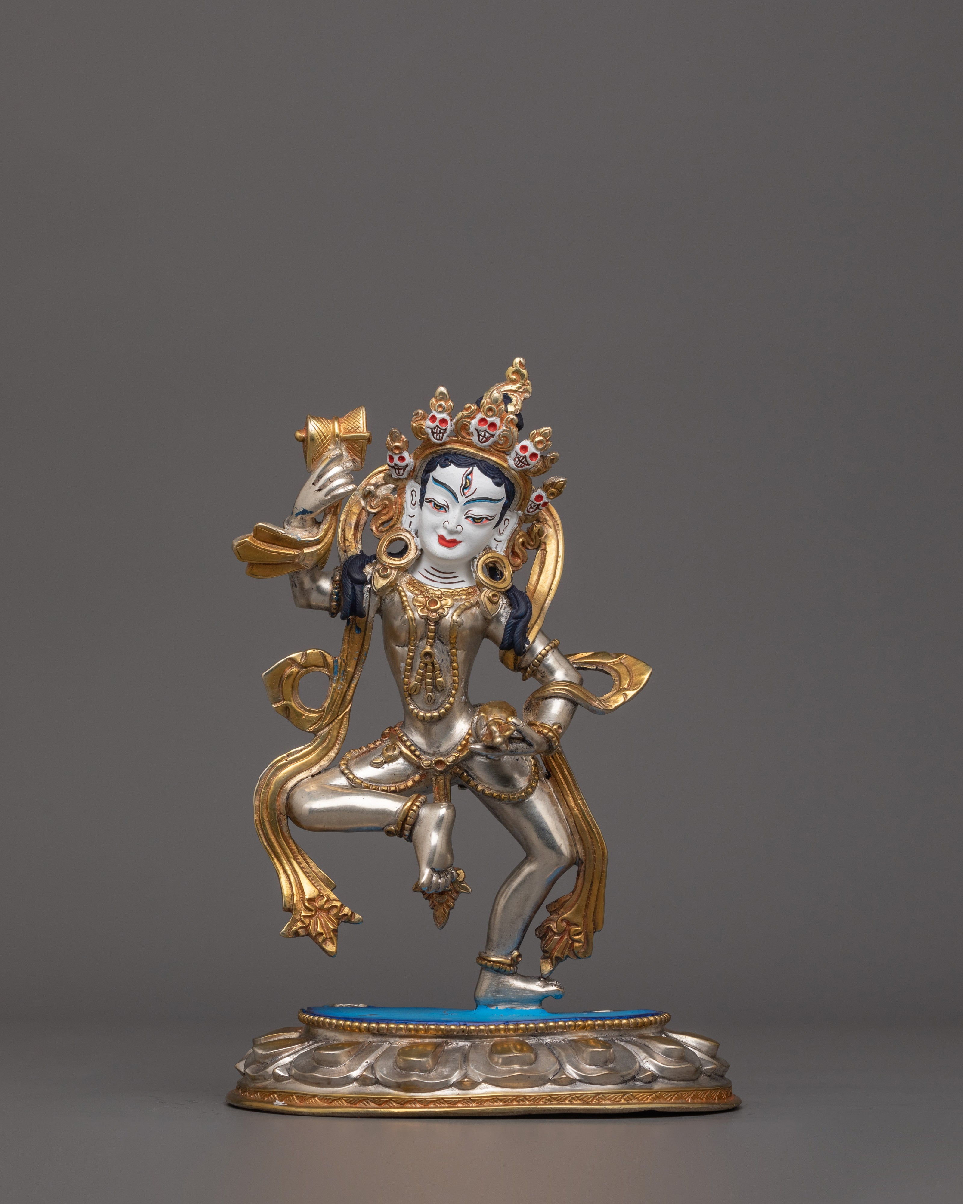 3 Eyes Maching Labdorn Statue | The Enlightened Mother of Chöd