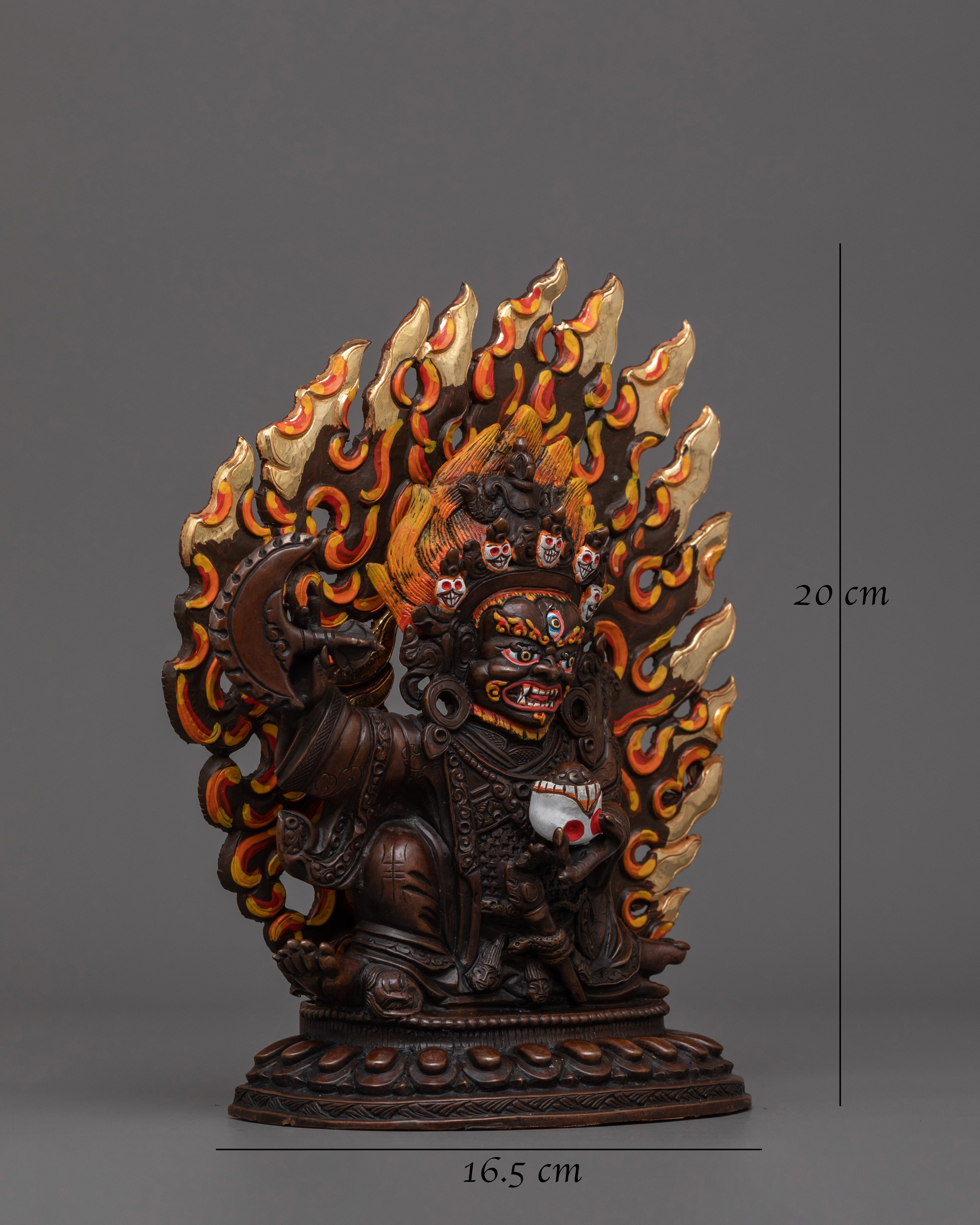 Mahakala Bernakchen with Oxidized Body