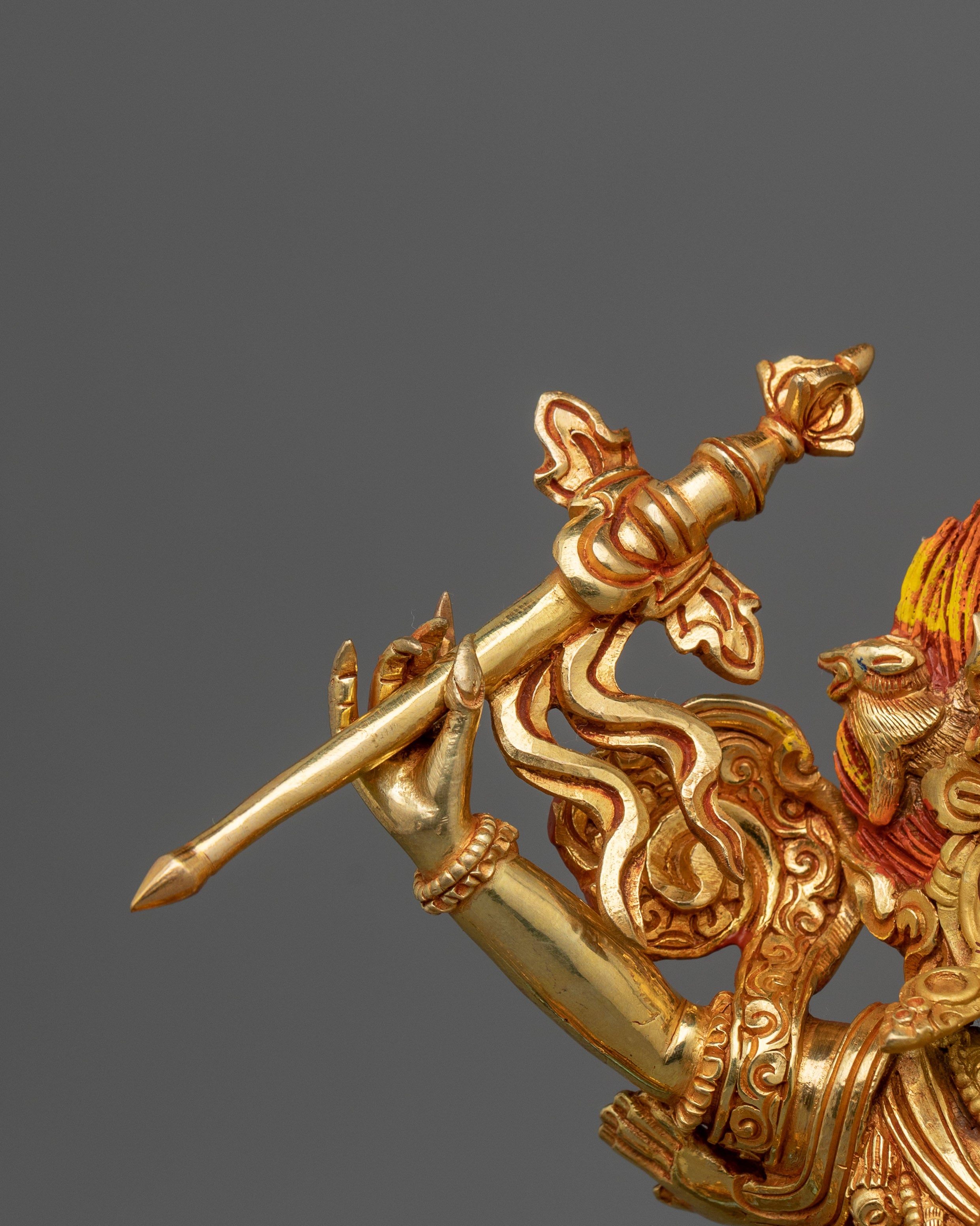 Statue of Palden Lhamo with Horse | The Fierce Protector of Dharma