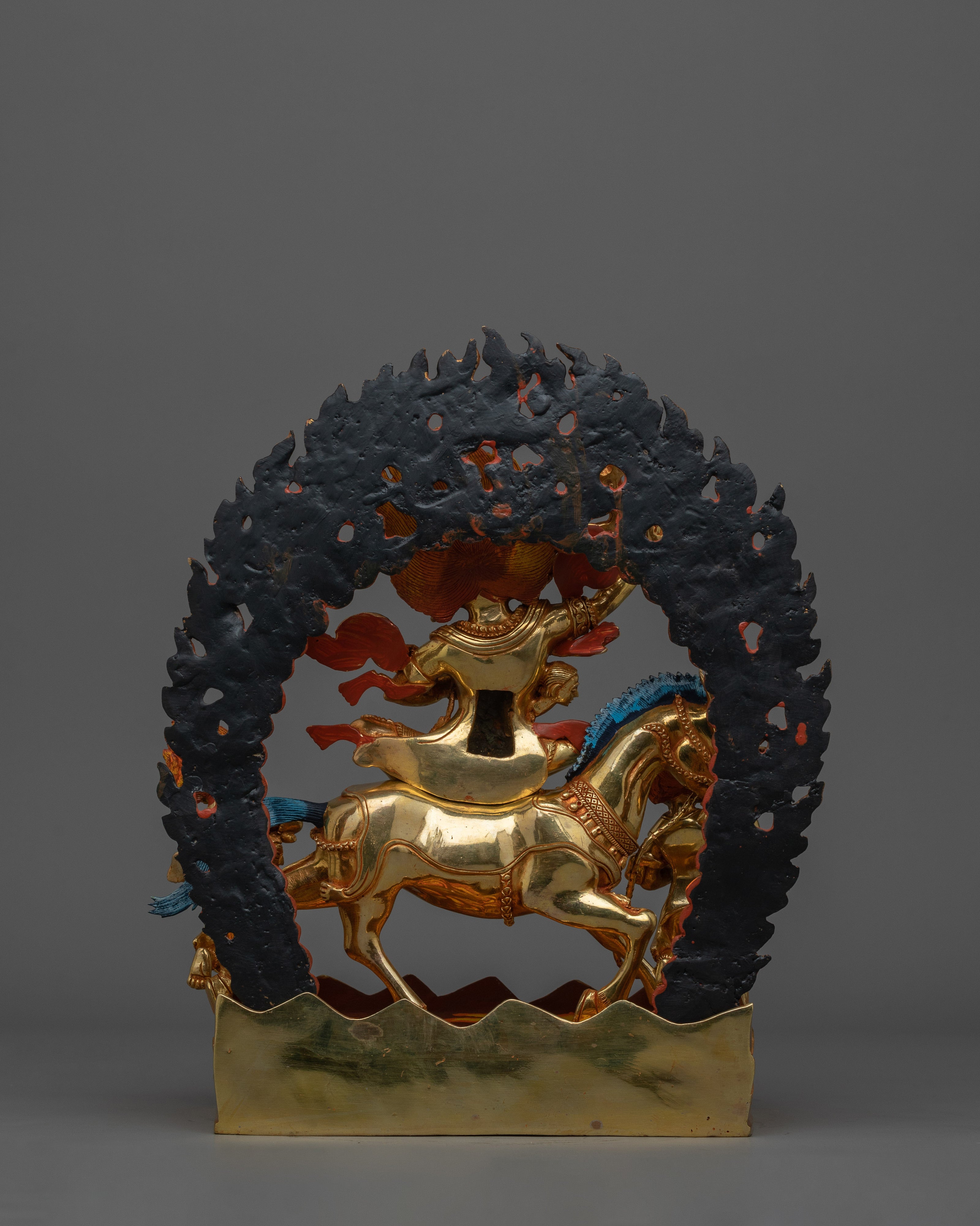 Statue of Palden Lhamo with Horse | The Fierce Protector of Dharma