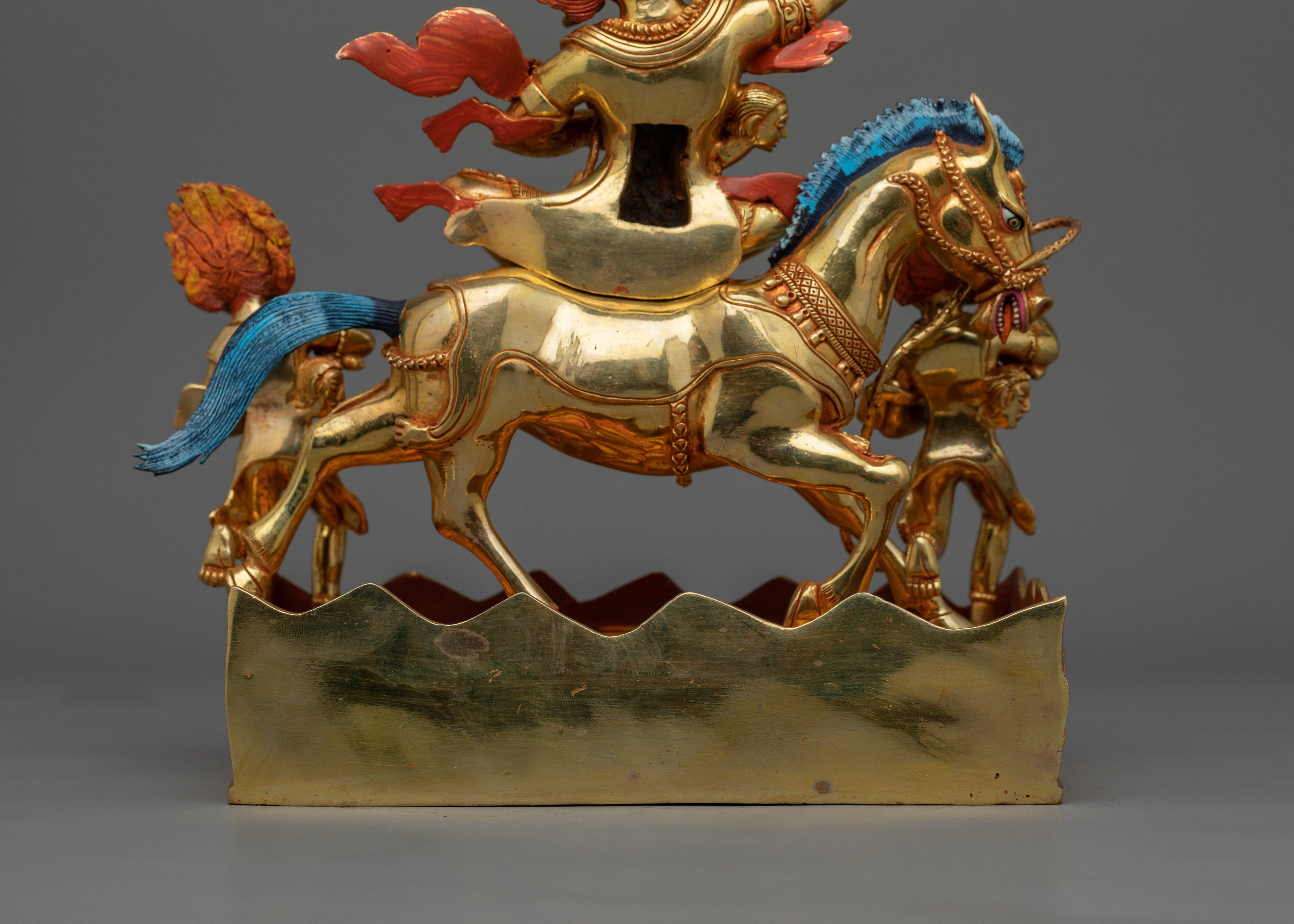 Statue of Palden Lhamo with Horse | The Fierce Protector of Dharma