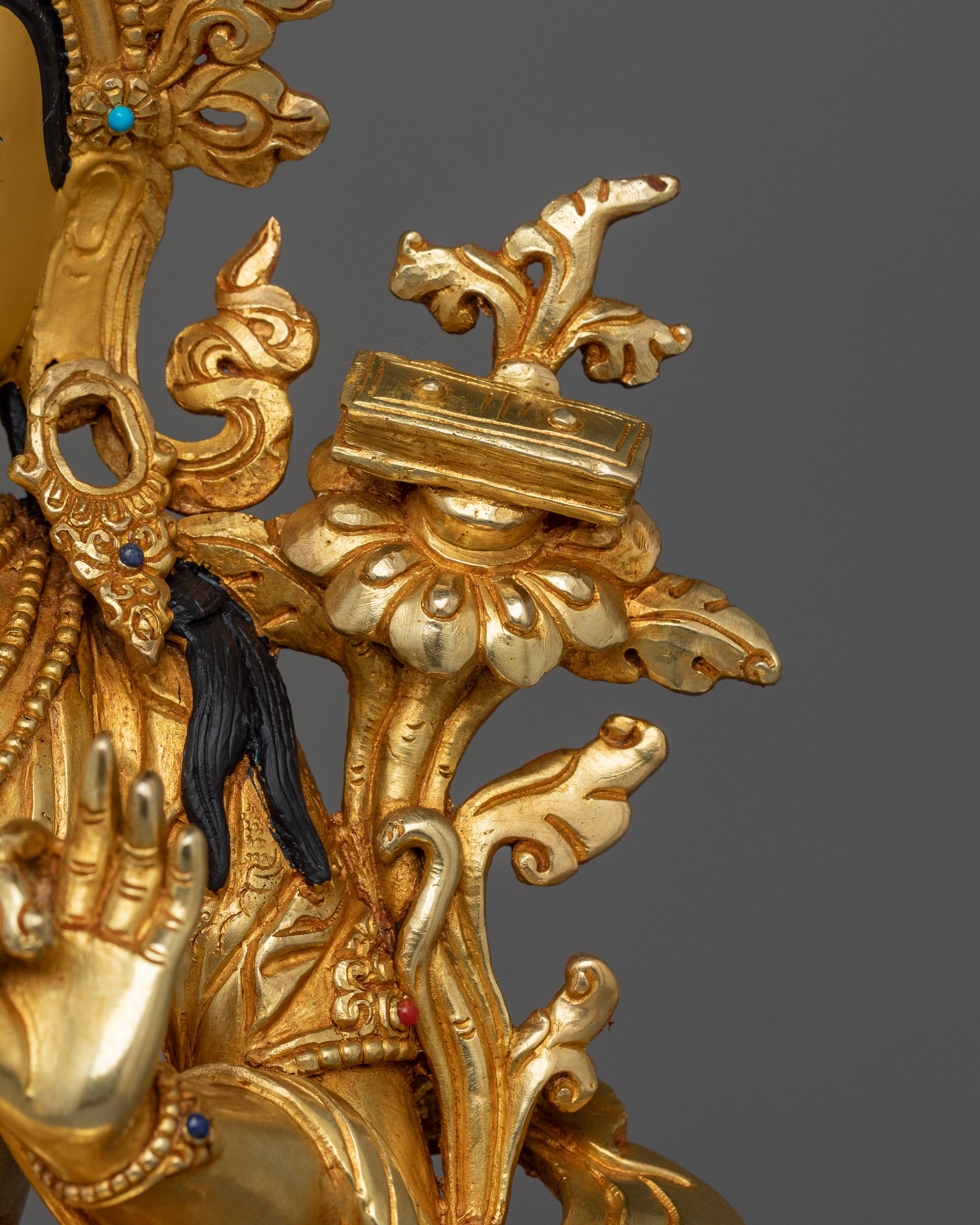 13.6 Inches Manjushri Statue | The Bodhisattva of Wisdom