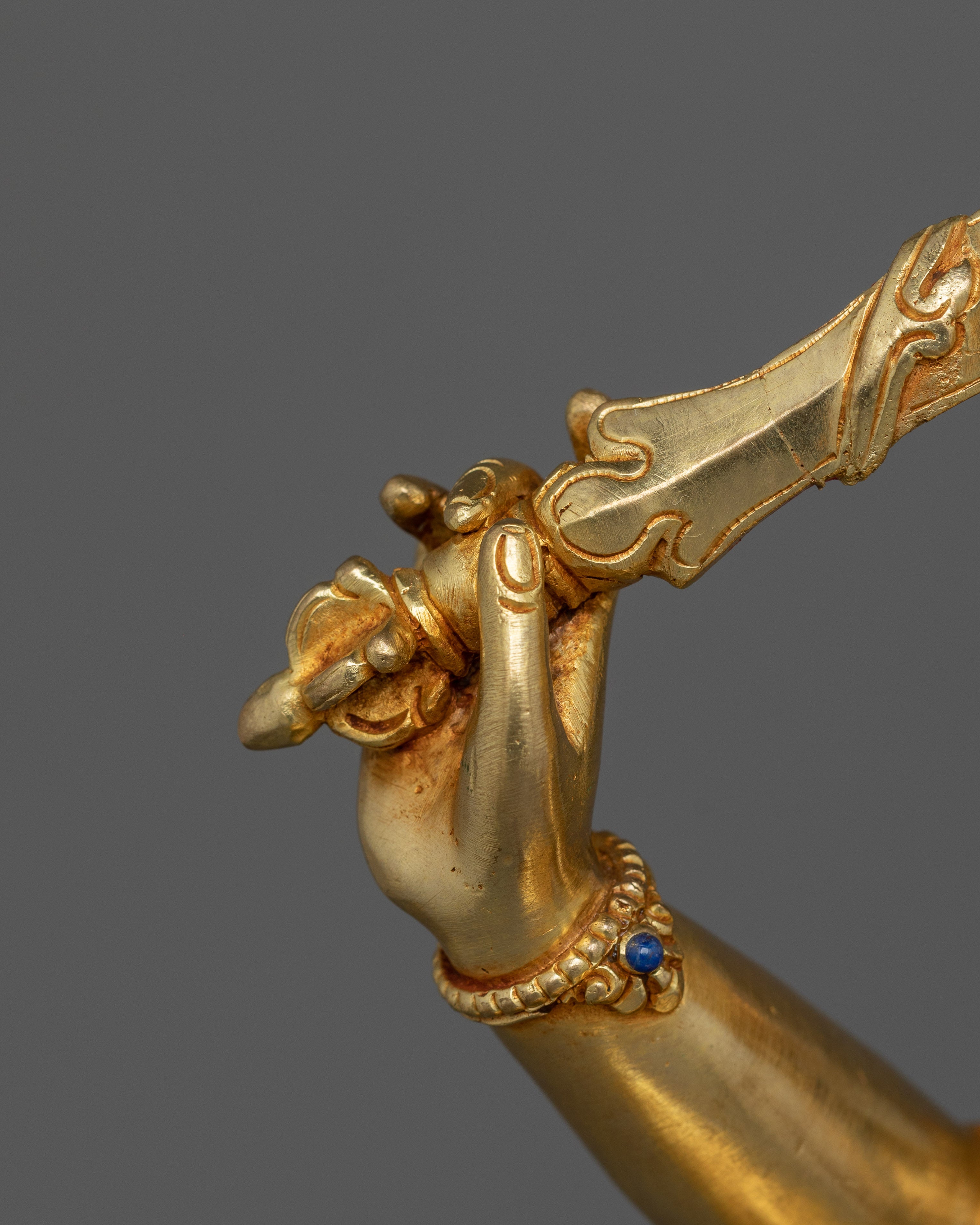 13.6 Inches Manjushri Statue | The Bodhisattva of Wisdom