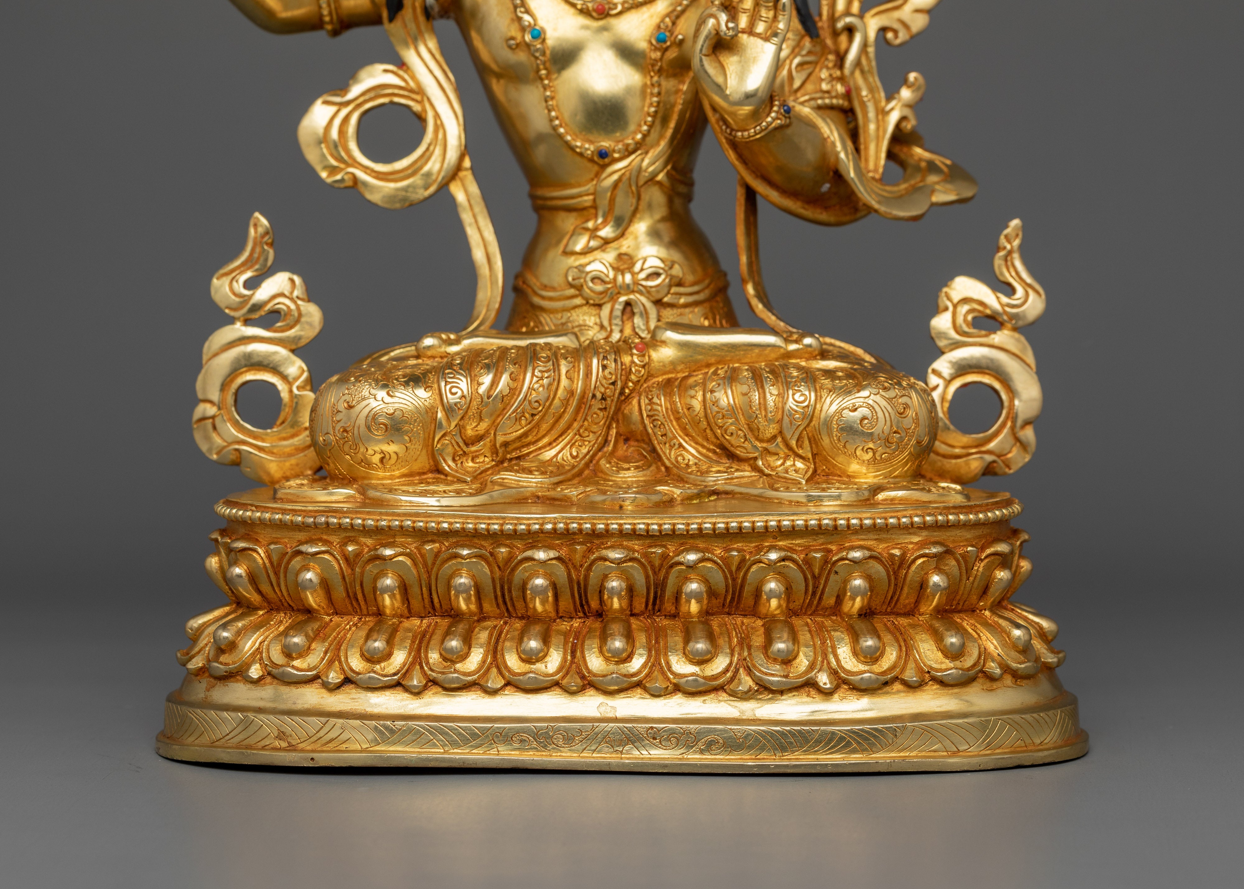 13.6 Inches Manjushri Statue | The Bodhisattva of Wisdom