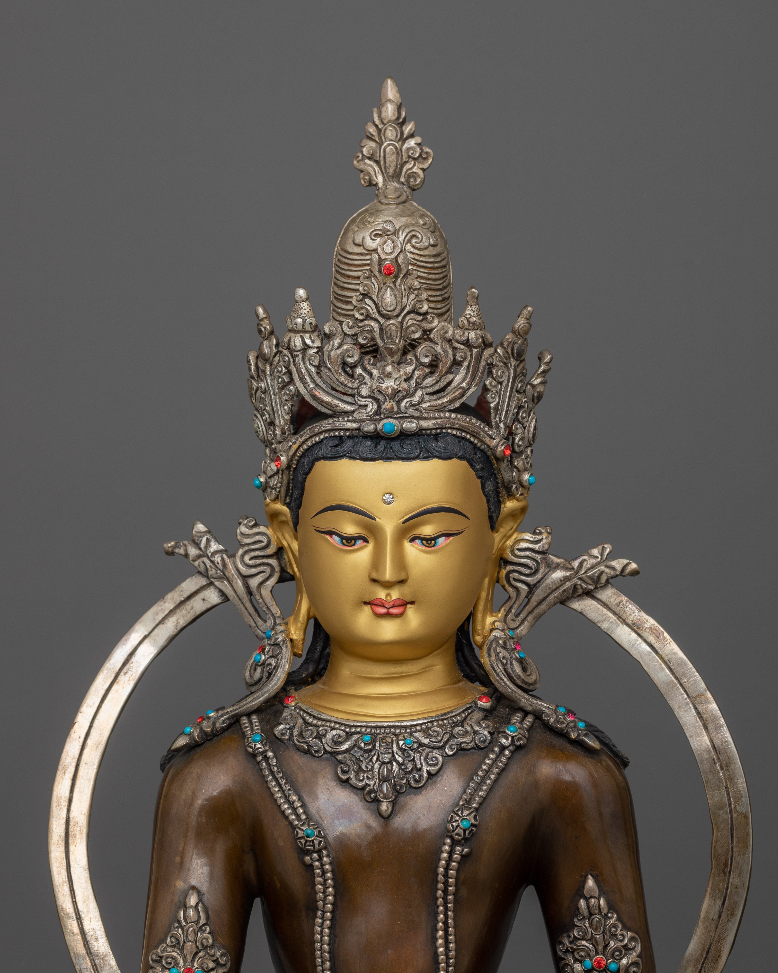 Gautama Buddha Oxidized Statue | Founder of Buddhism