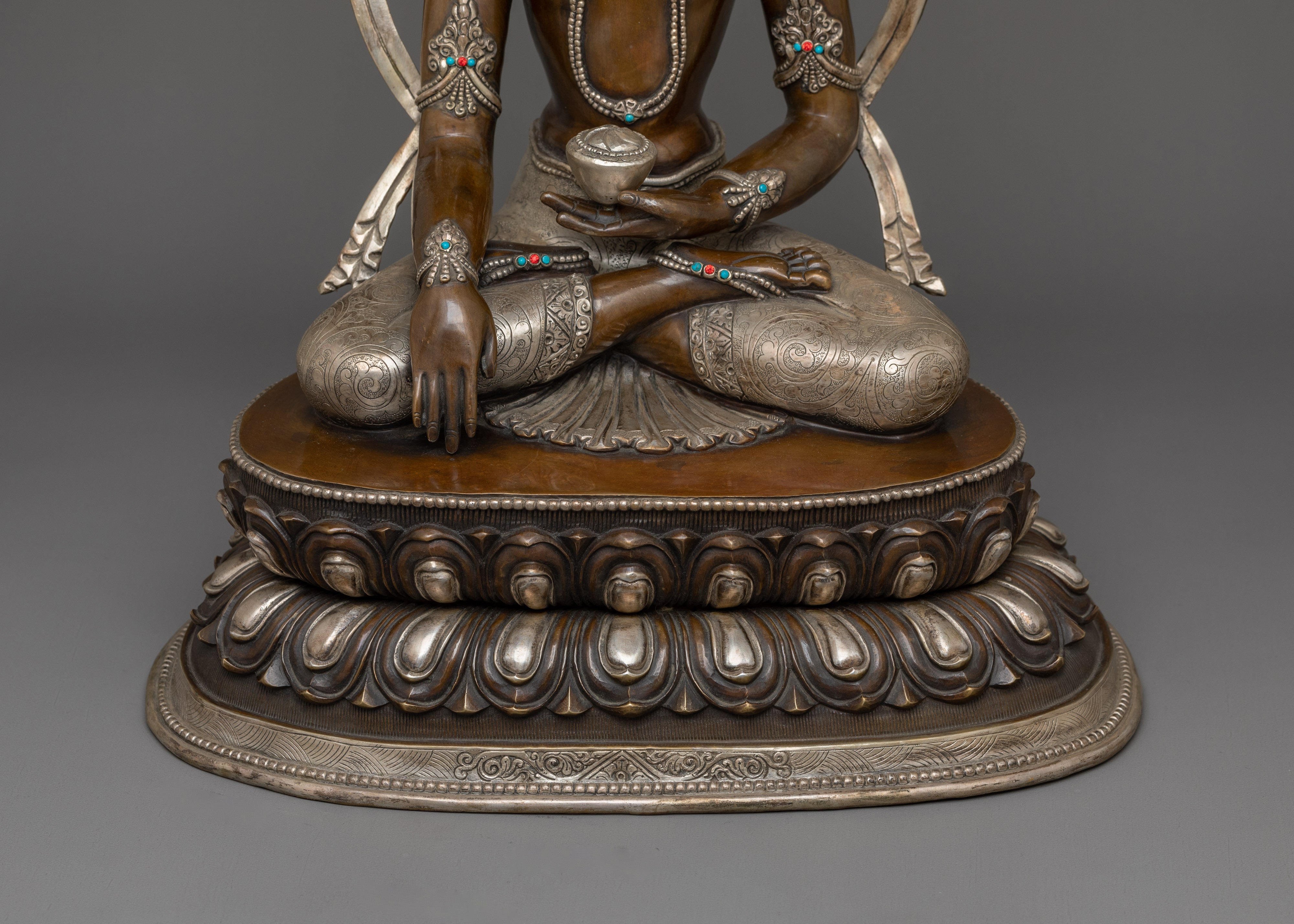 Gautama Buddha Oxidized Statue | Founder of Buddhism