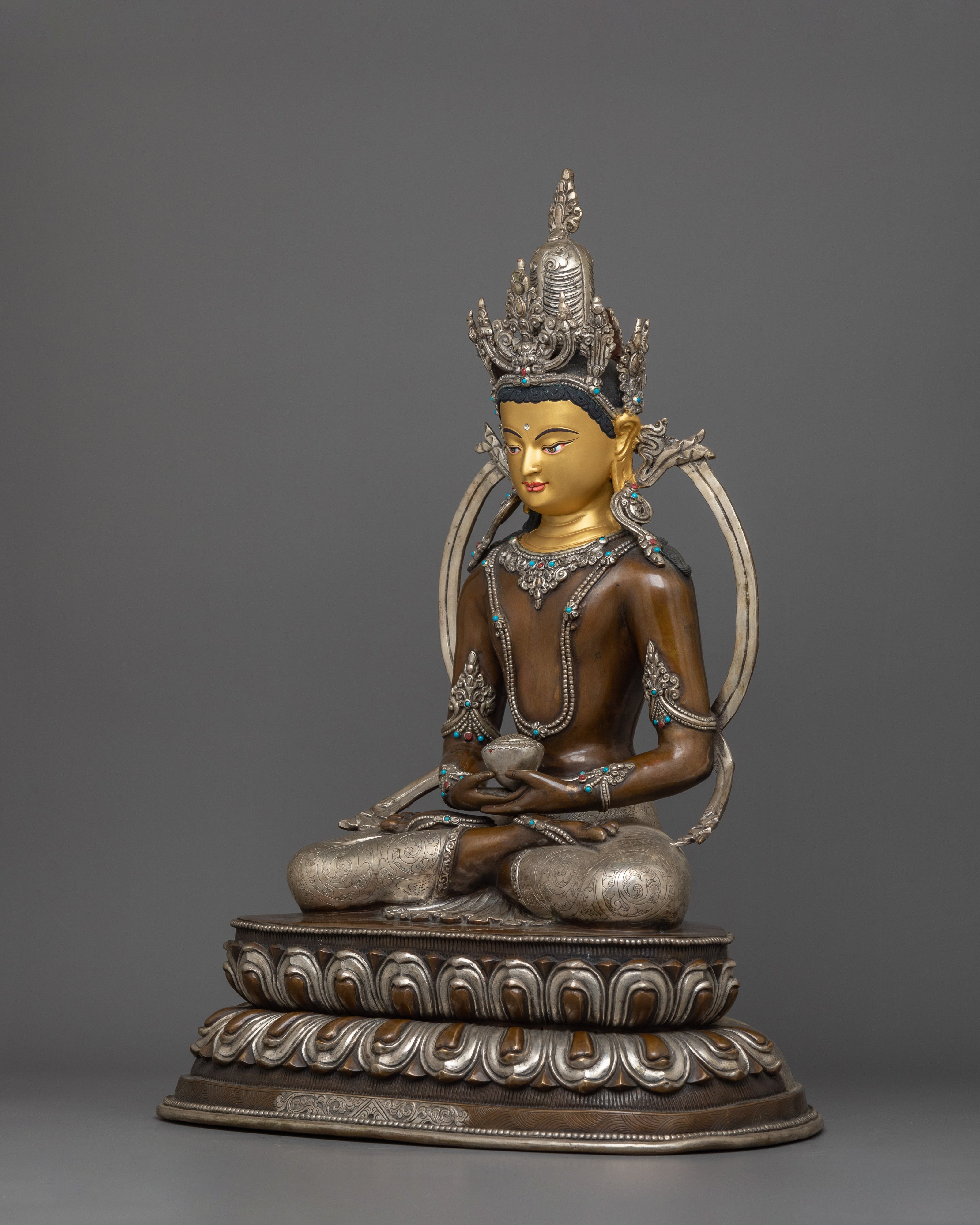 Handmade Statue of Amitabha Buddha | Symbol of Infinite Light