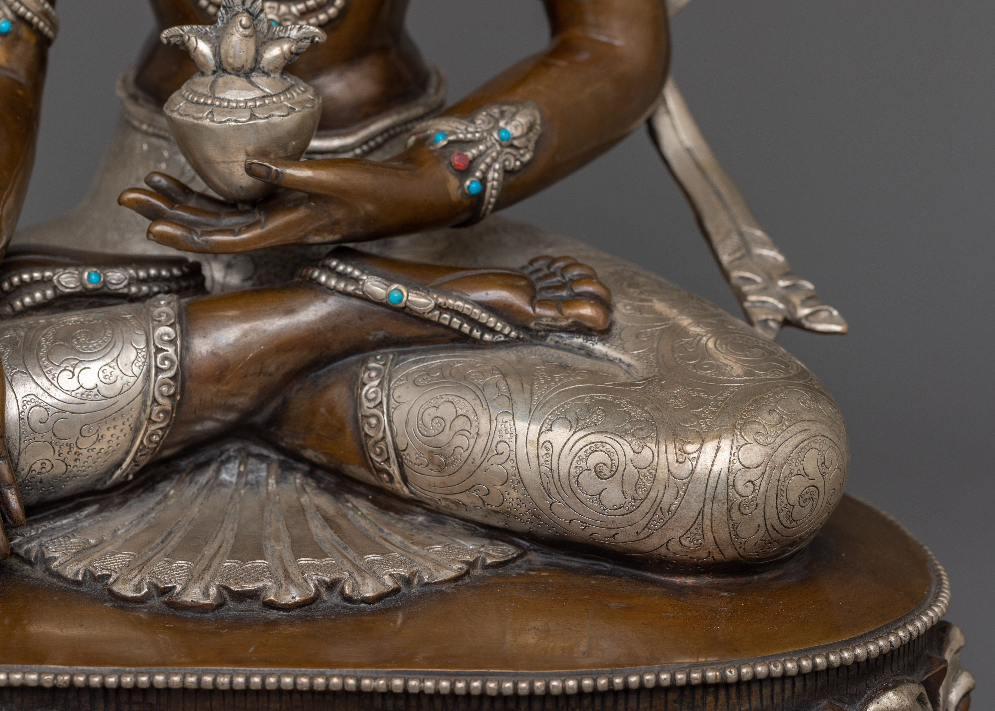 Handmade Statue of Medicine Buddha | The Buddha of Compassion and Health