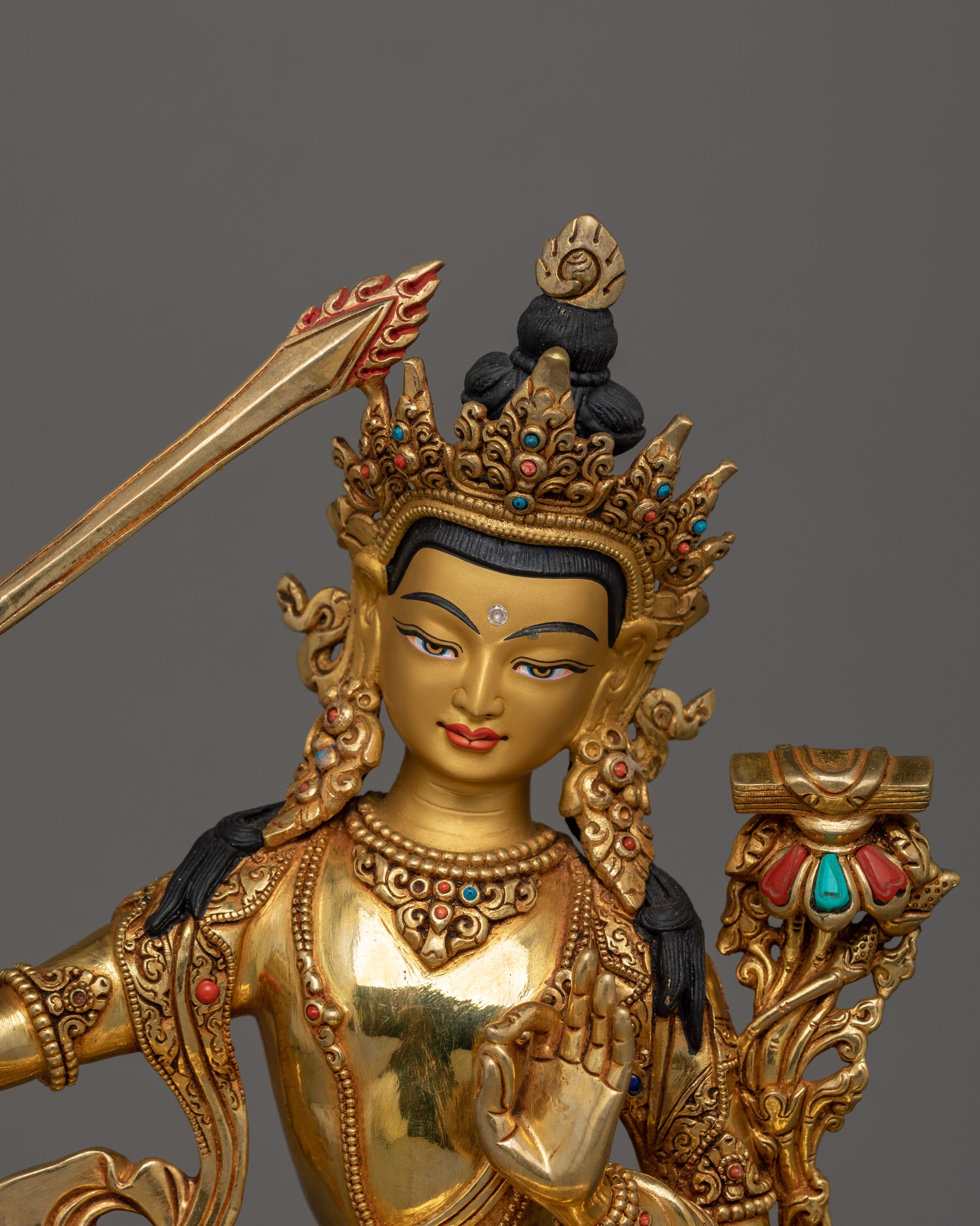 The Bodhisattva Of Wisdom Manjushri | Wondrous Wisdom