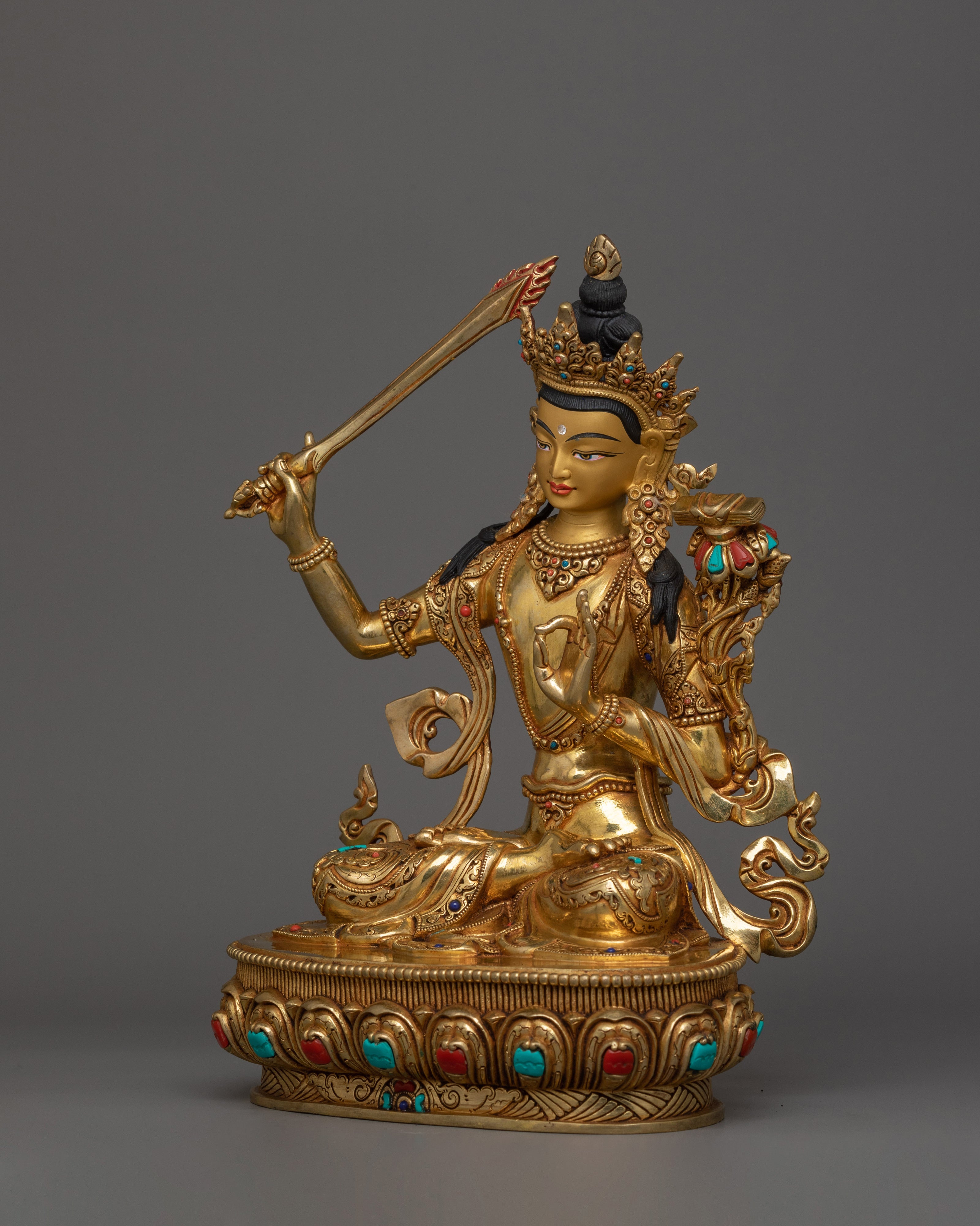 The Bodhisattva Of Wisdom Manjushri | Wondrous Wisdom