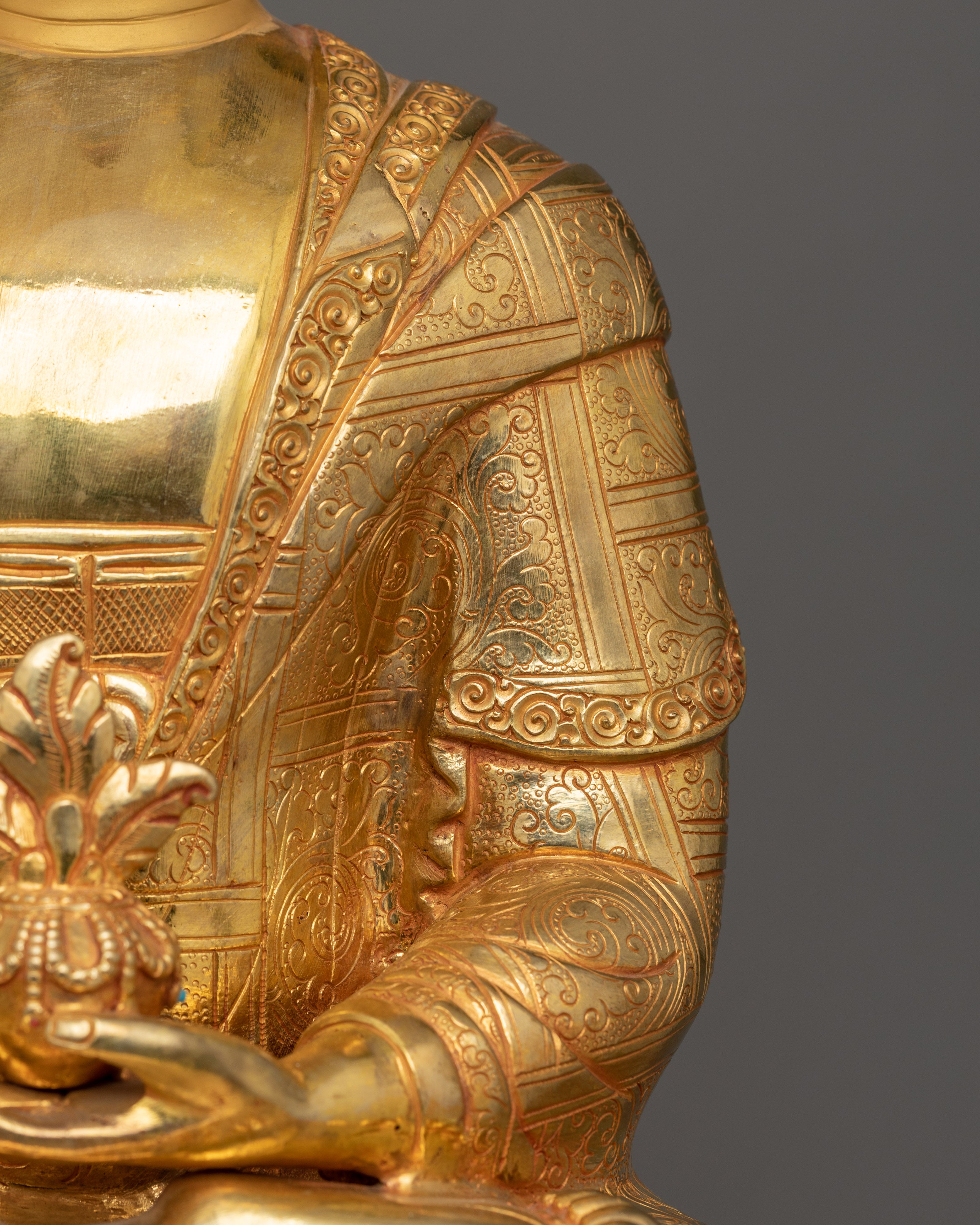 Handmade Statue of Medicine Guru Bhaisajyaguru | Supreme Healer