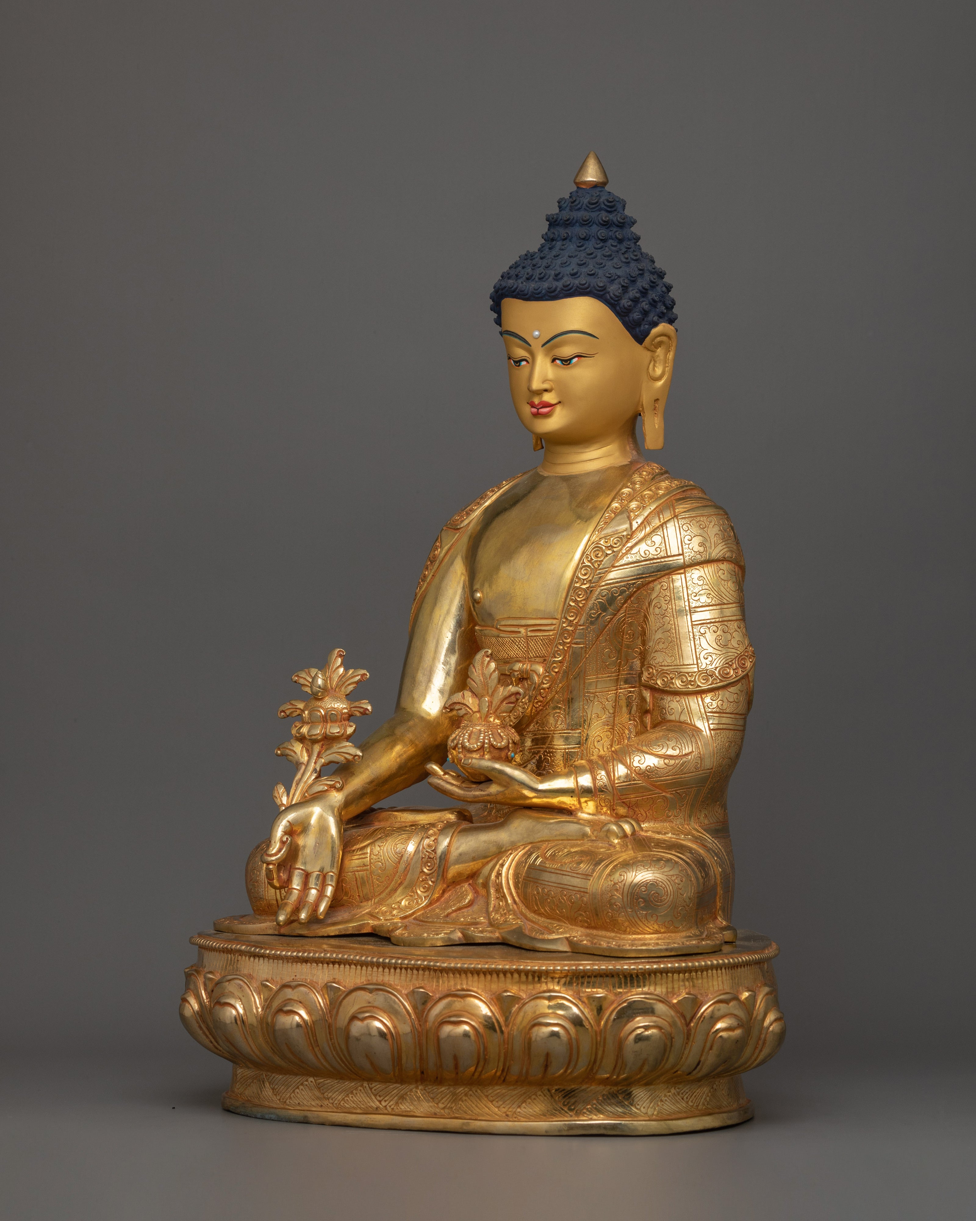 Handmade Statue of Medicine Guru Bhaisajyaguru | Supreme Healer