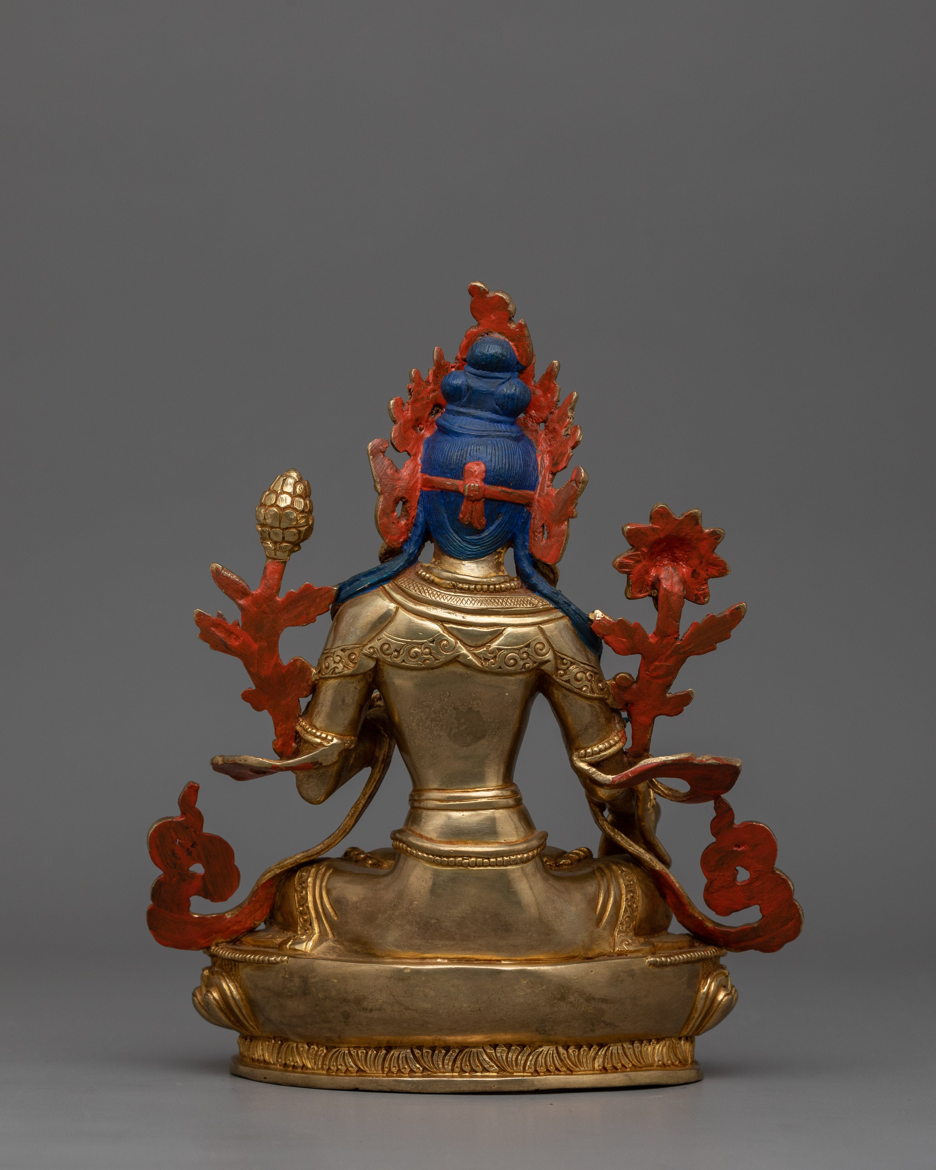 Beautiful Goddess 7 Eyes  White Tara Statue | Female Mother Deity