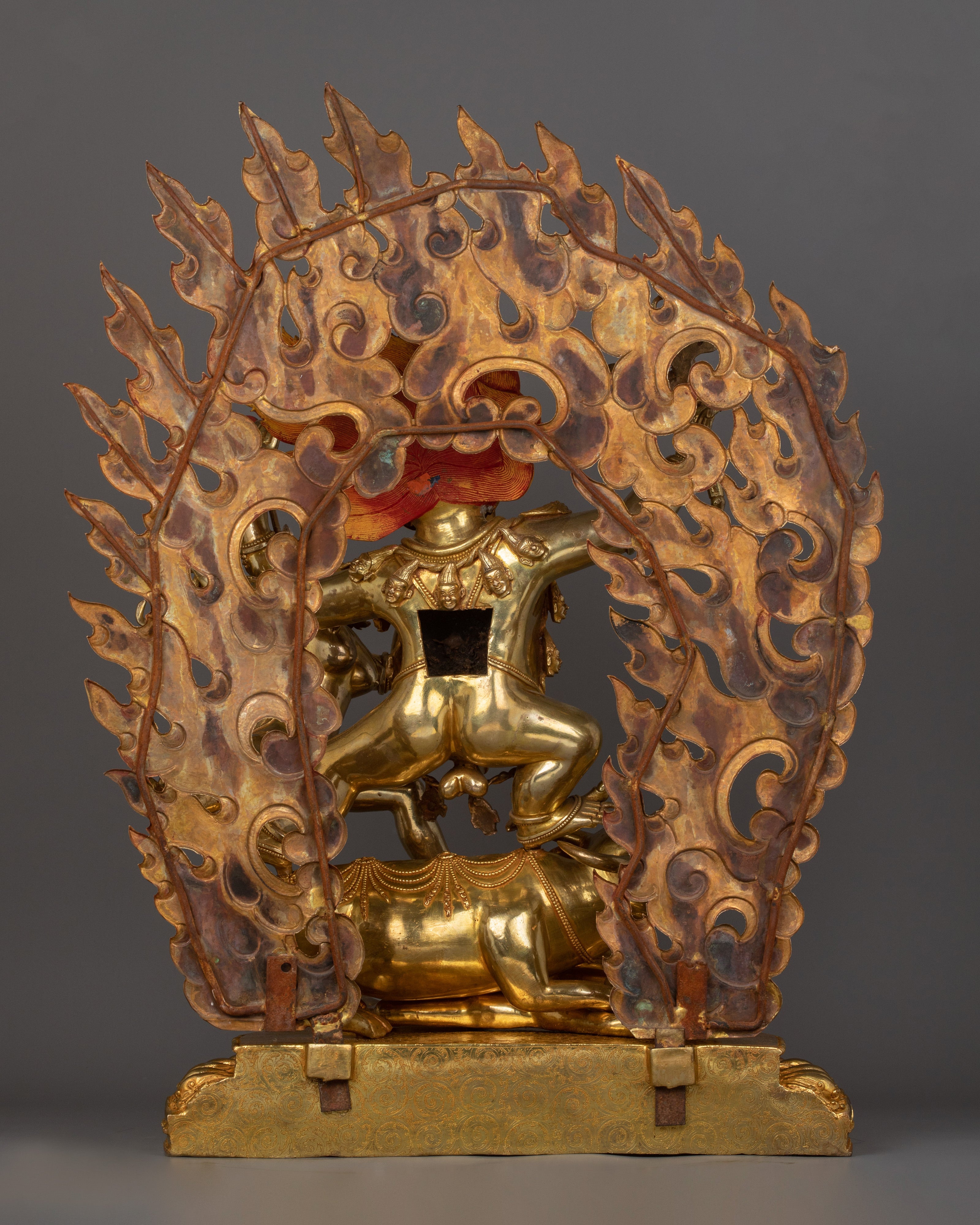 Spiritual Statue of Yamantaka With Consort | The Destroyer of Death