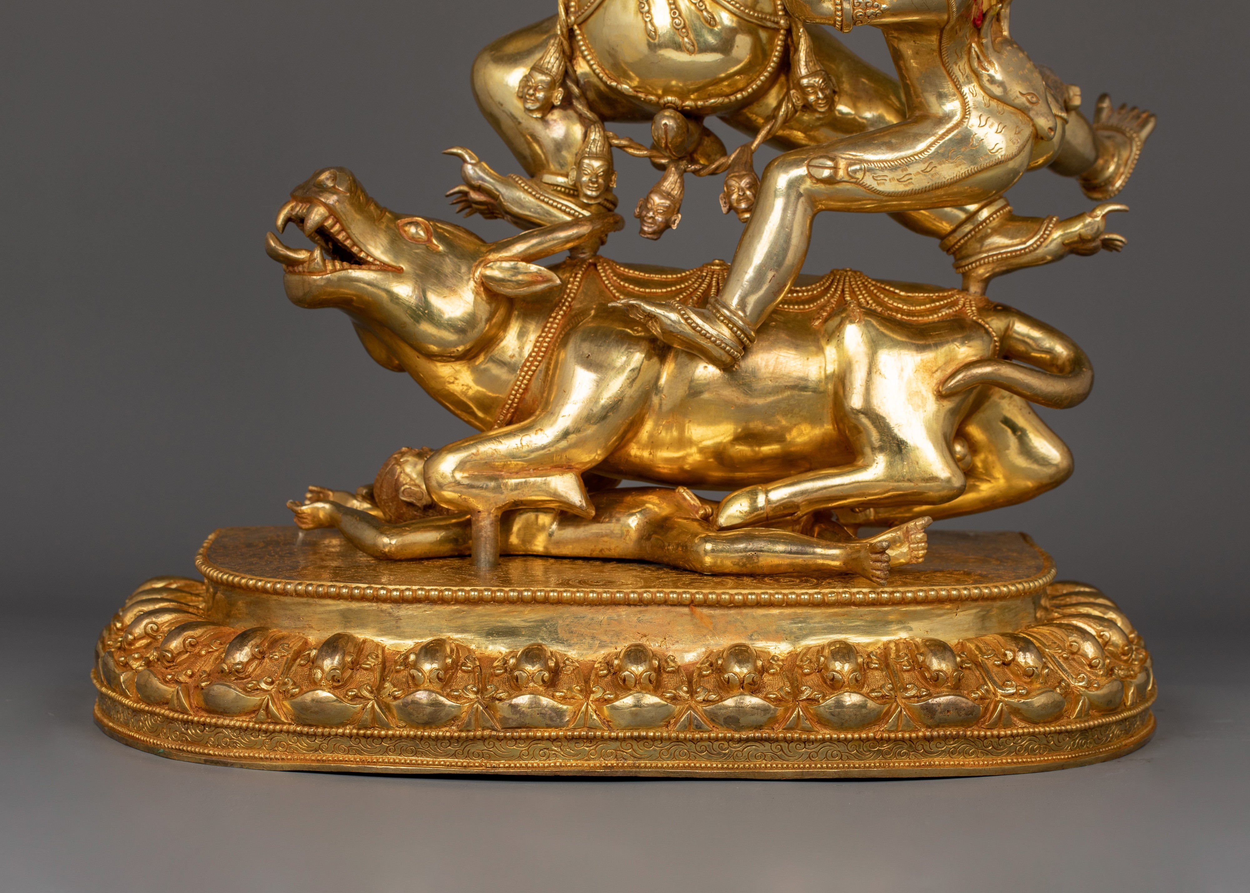 Spiritual Statue of Yamantaka With Consort | The Destroyer of Death