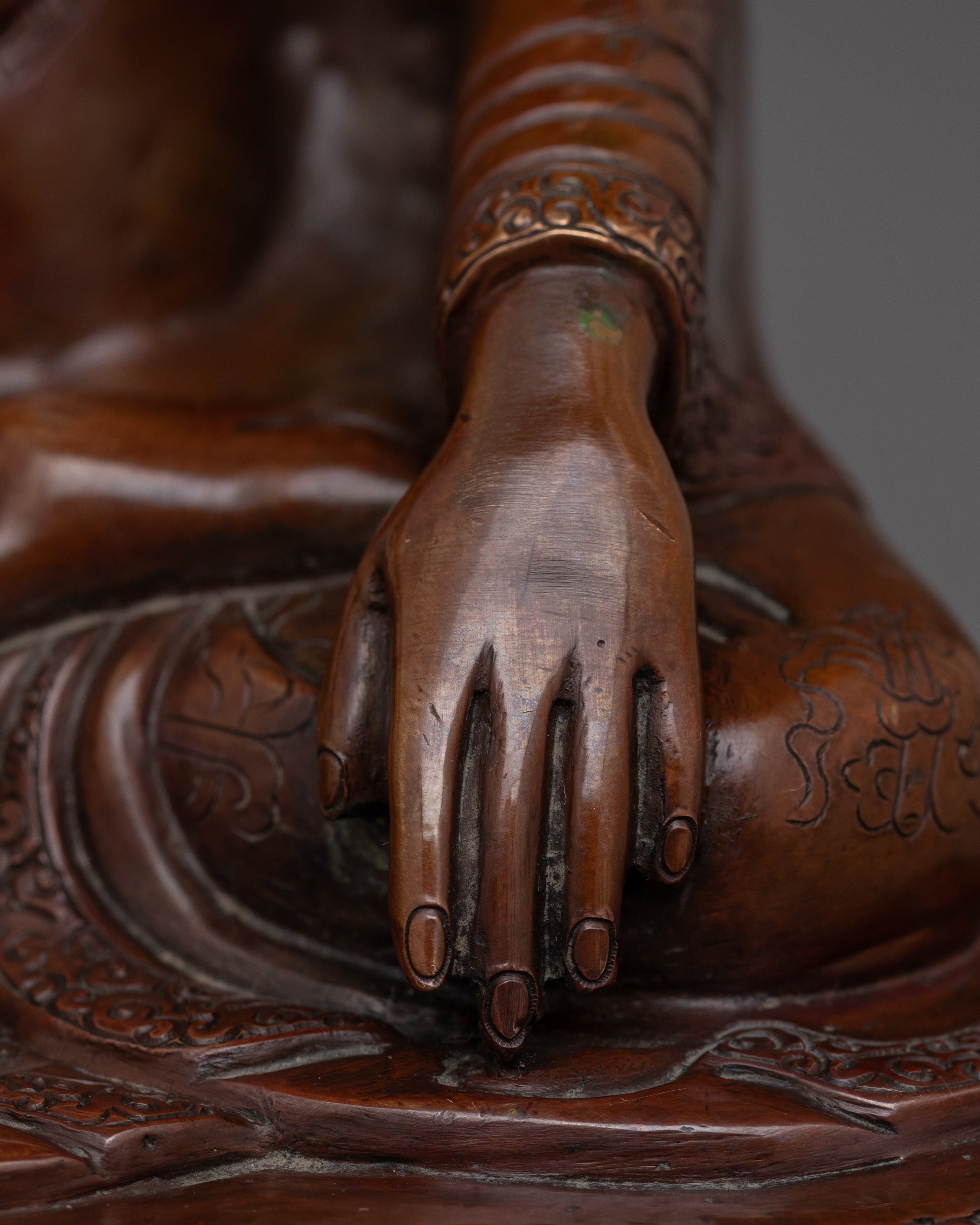 Handmade Sculpture of Tibetan Master Karmapa | Buddhist Master Statue
