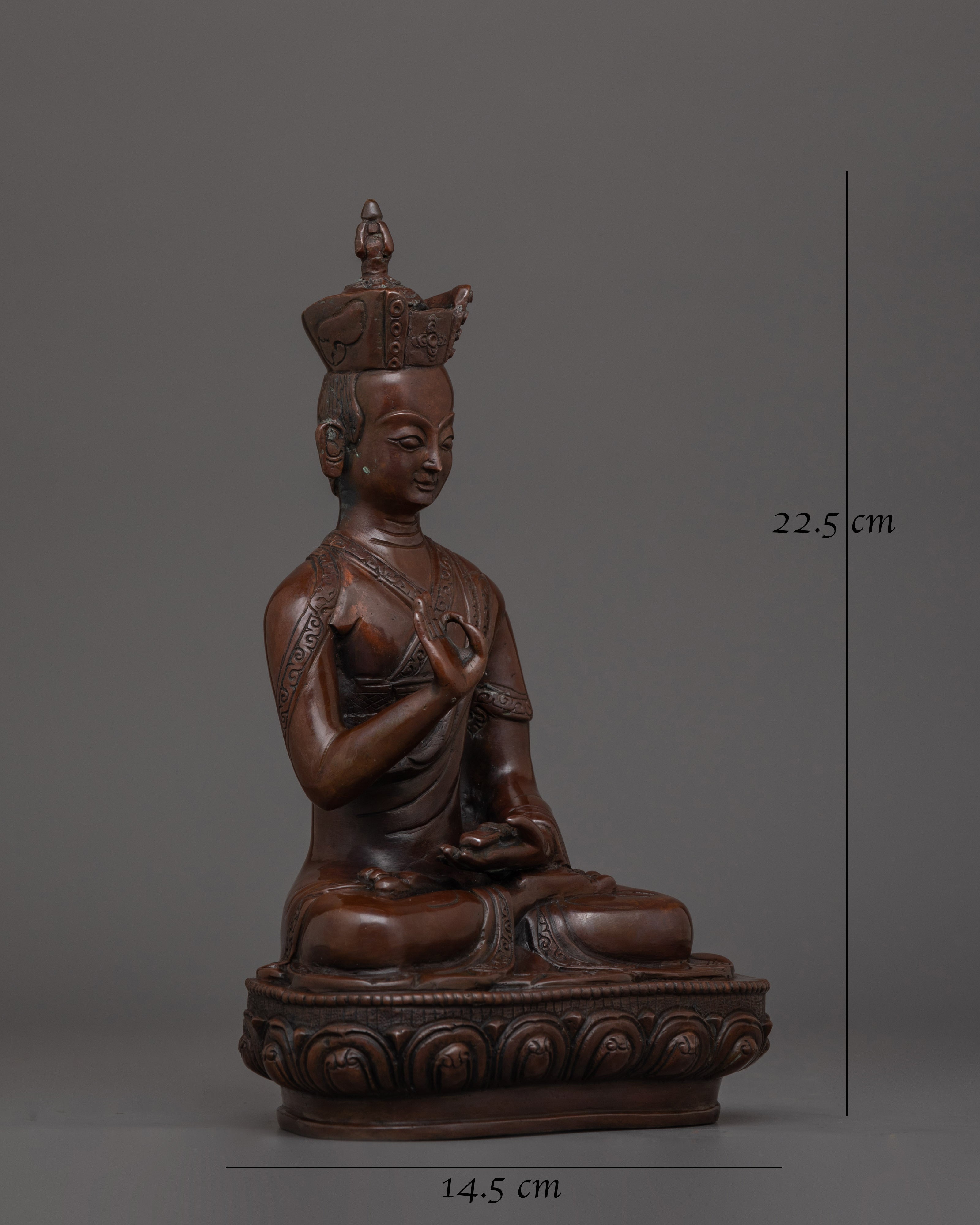 Karmapa with Oxidized copper Body