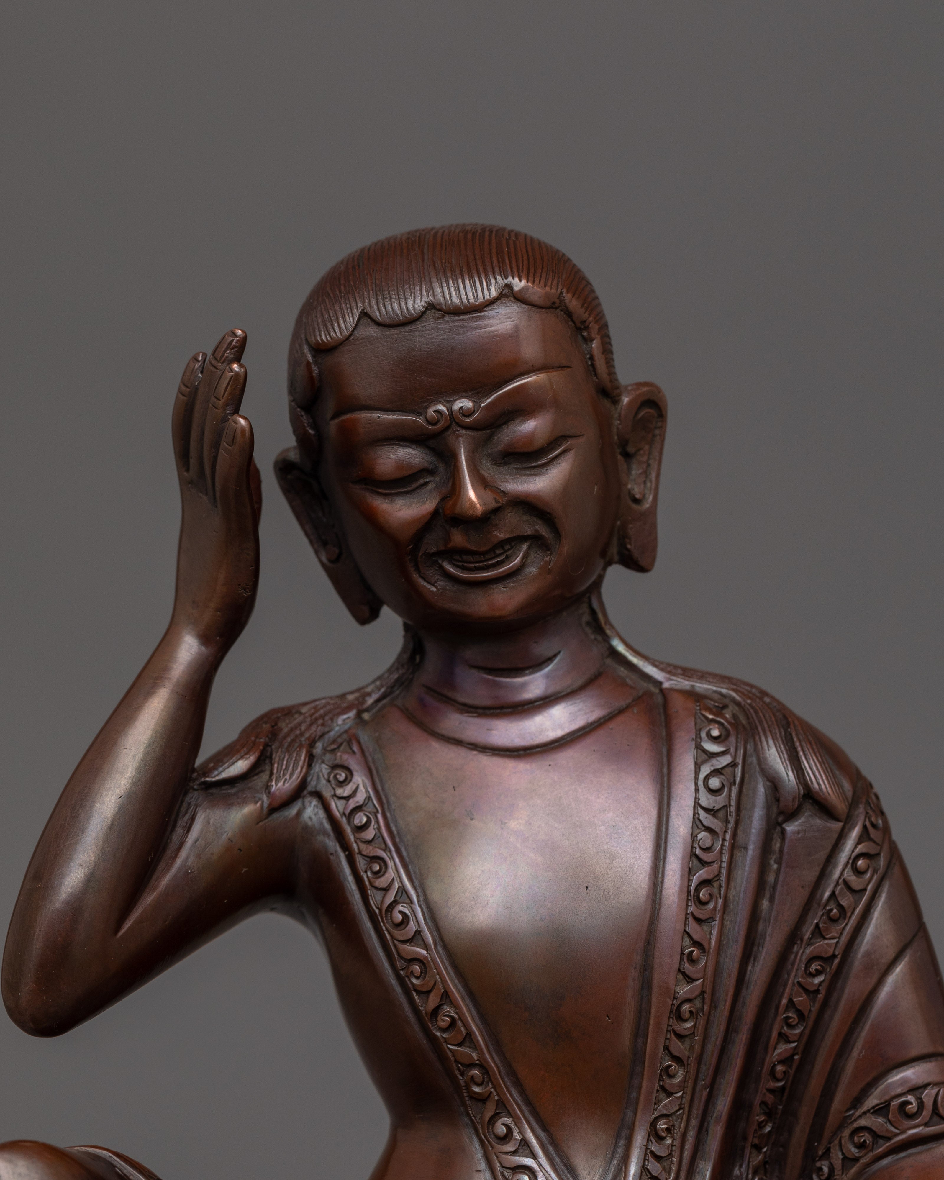 Handmade Statue of Milarepa | Master of Meditation