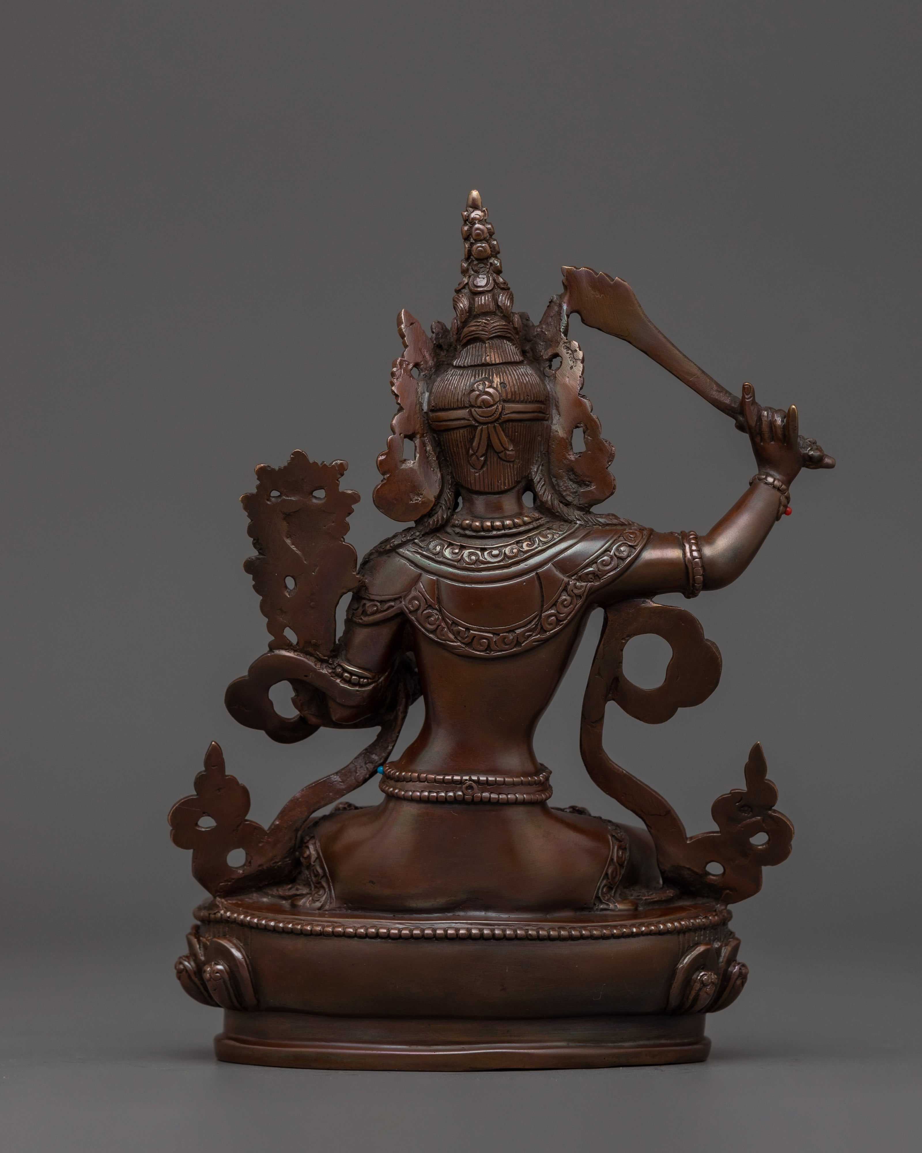 Sculpture of Tibetan Buddhist Manjushri | The Embodiment of Insight and Compassion