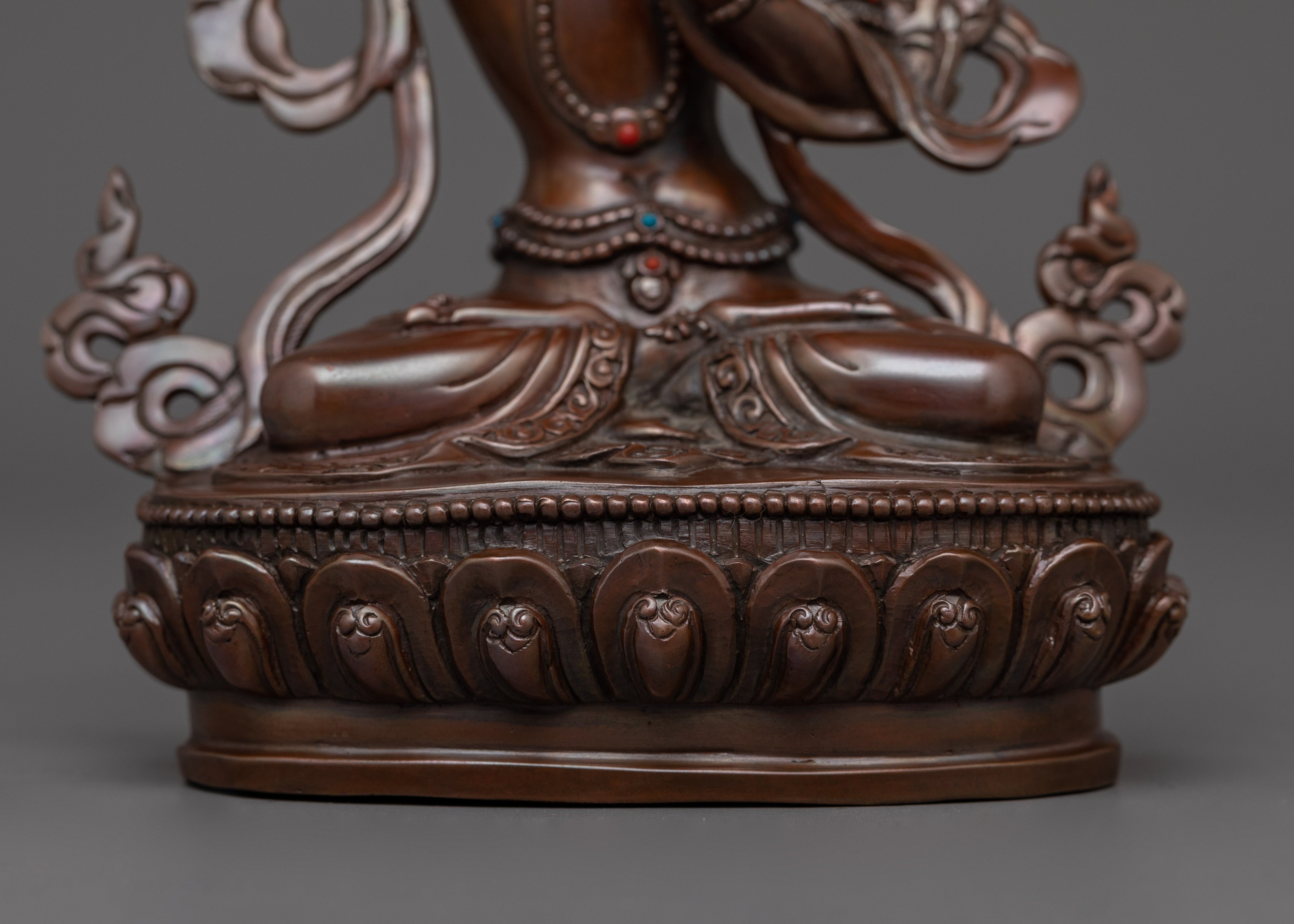 Sculpture of Tibetan Buddhist Manjushri | The Embodiment of Insight and Compassion