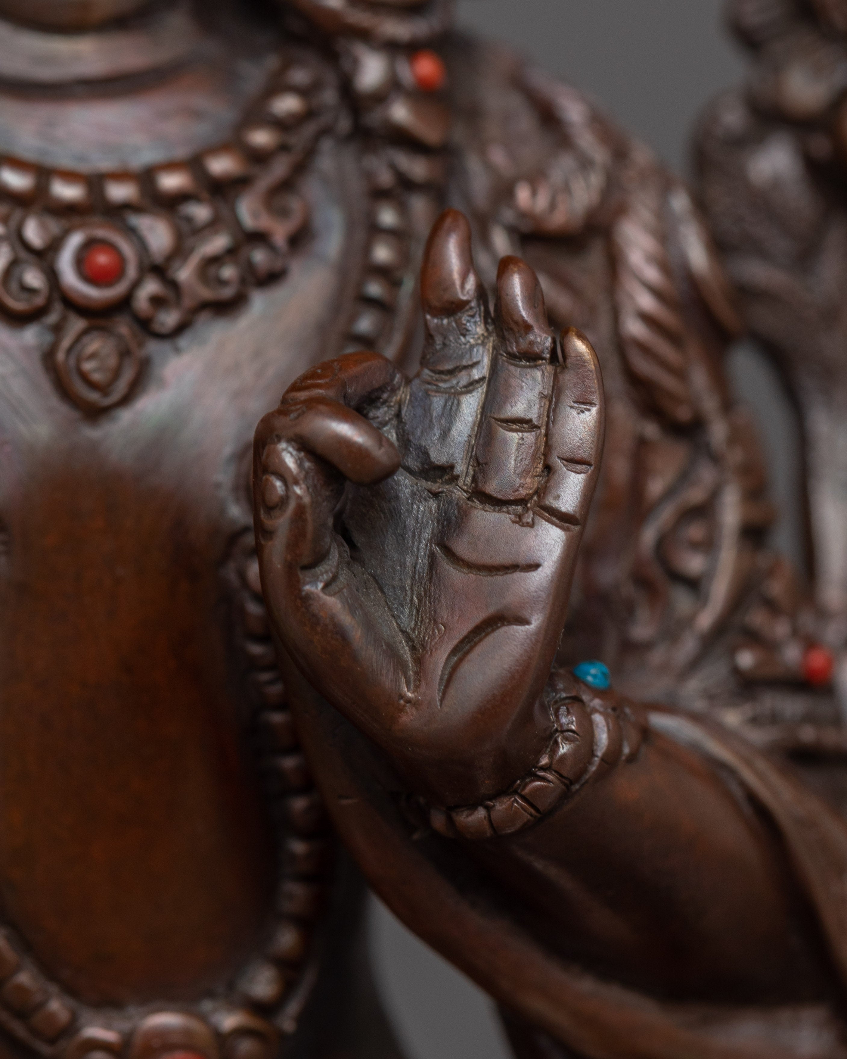 Sculpture of Tibetan Buddhist Manjushri | The Embodiment of Insight and Compassion