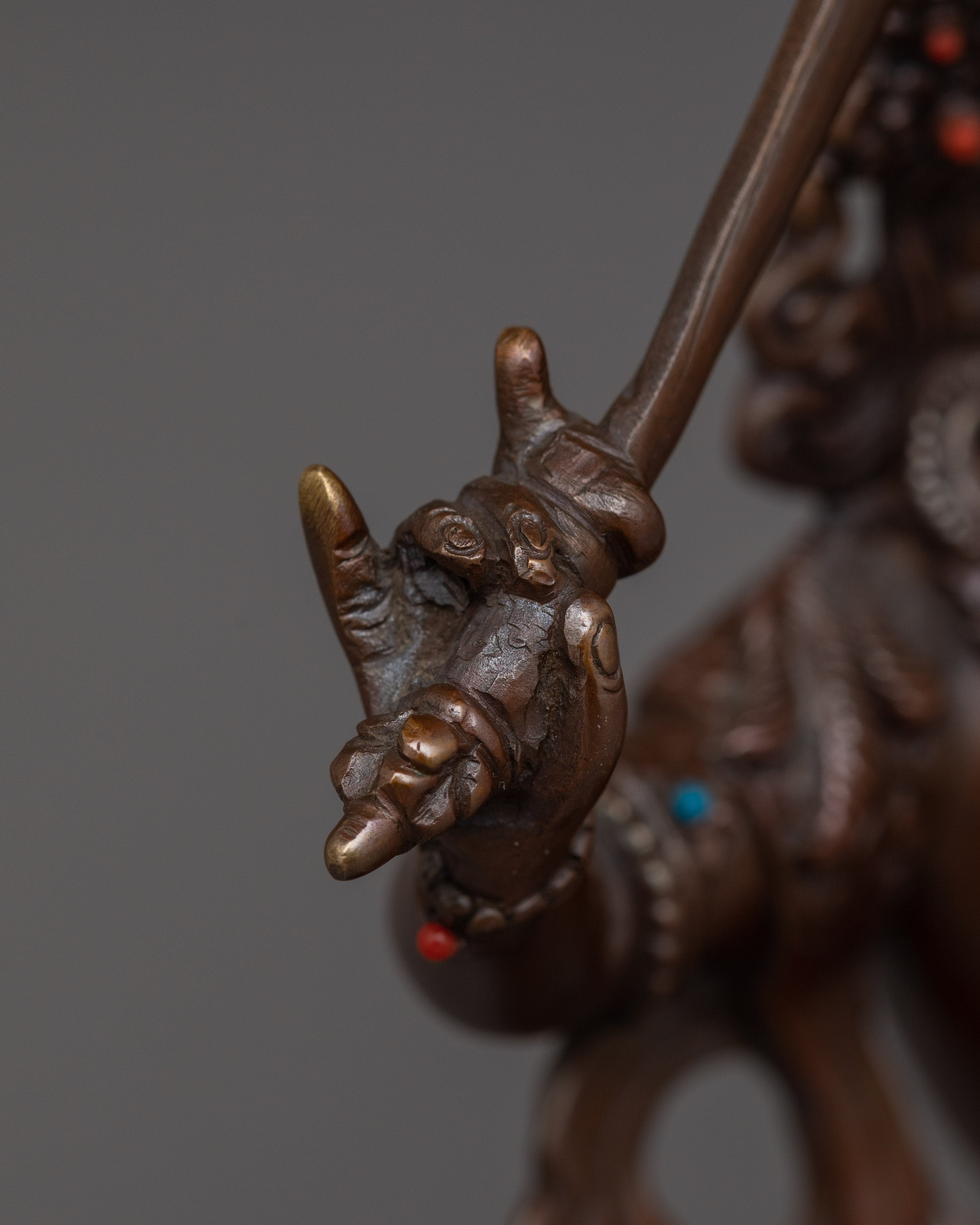 Sculpture of Tibetan Buddhist Manjushri | The Embodiment of Insight and Compassion