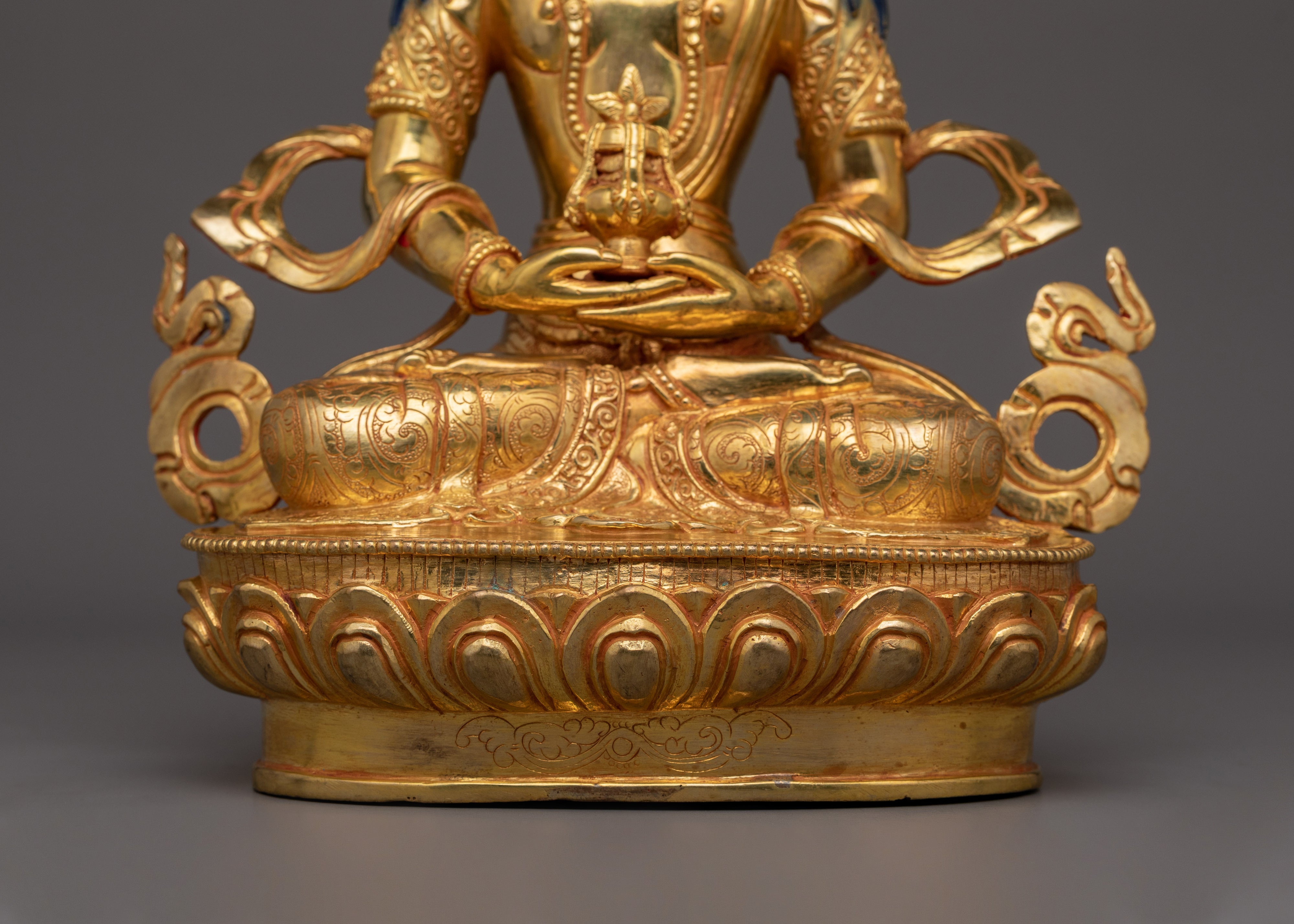 Buddhist Healer Amitayus Sculpture | Embodying Immortality and Wisdom