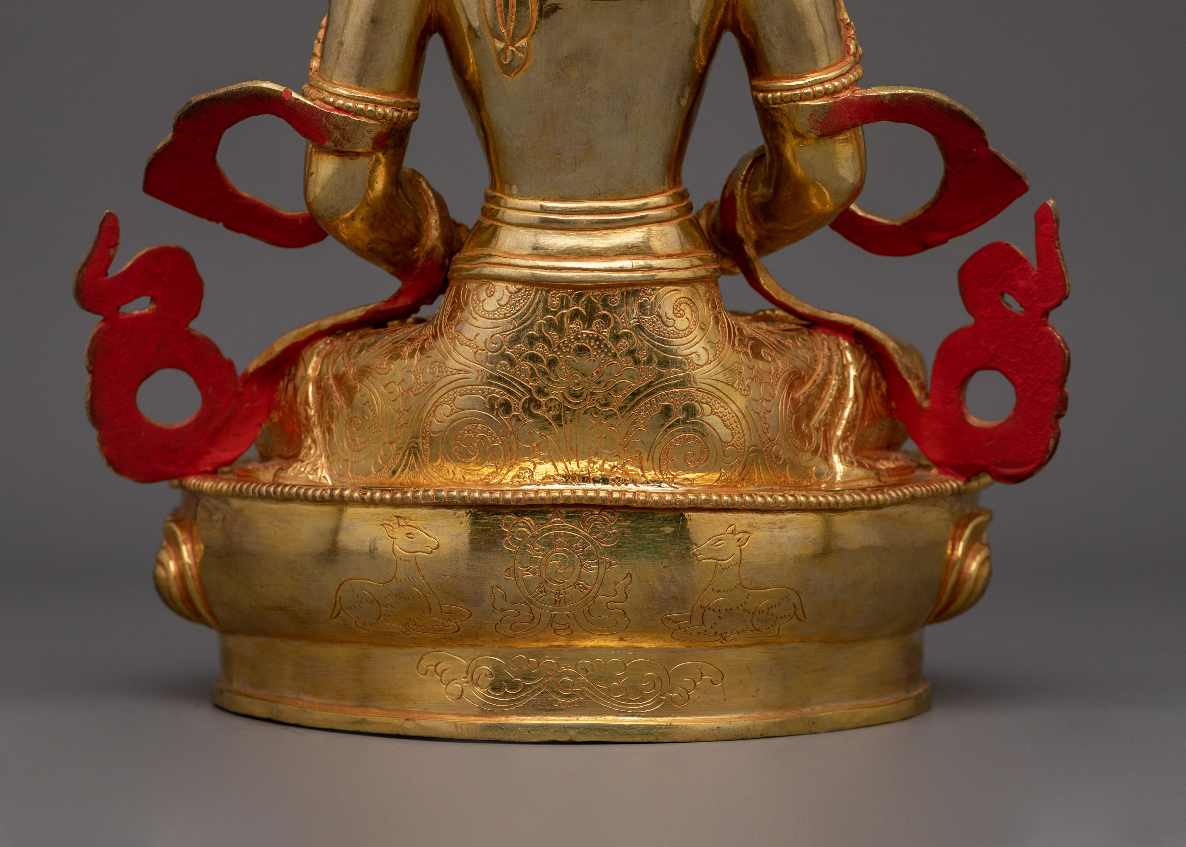 Buddhist Healer Amitayus Sculpture | Embodying Immortality and Wisdom