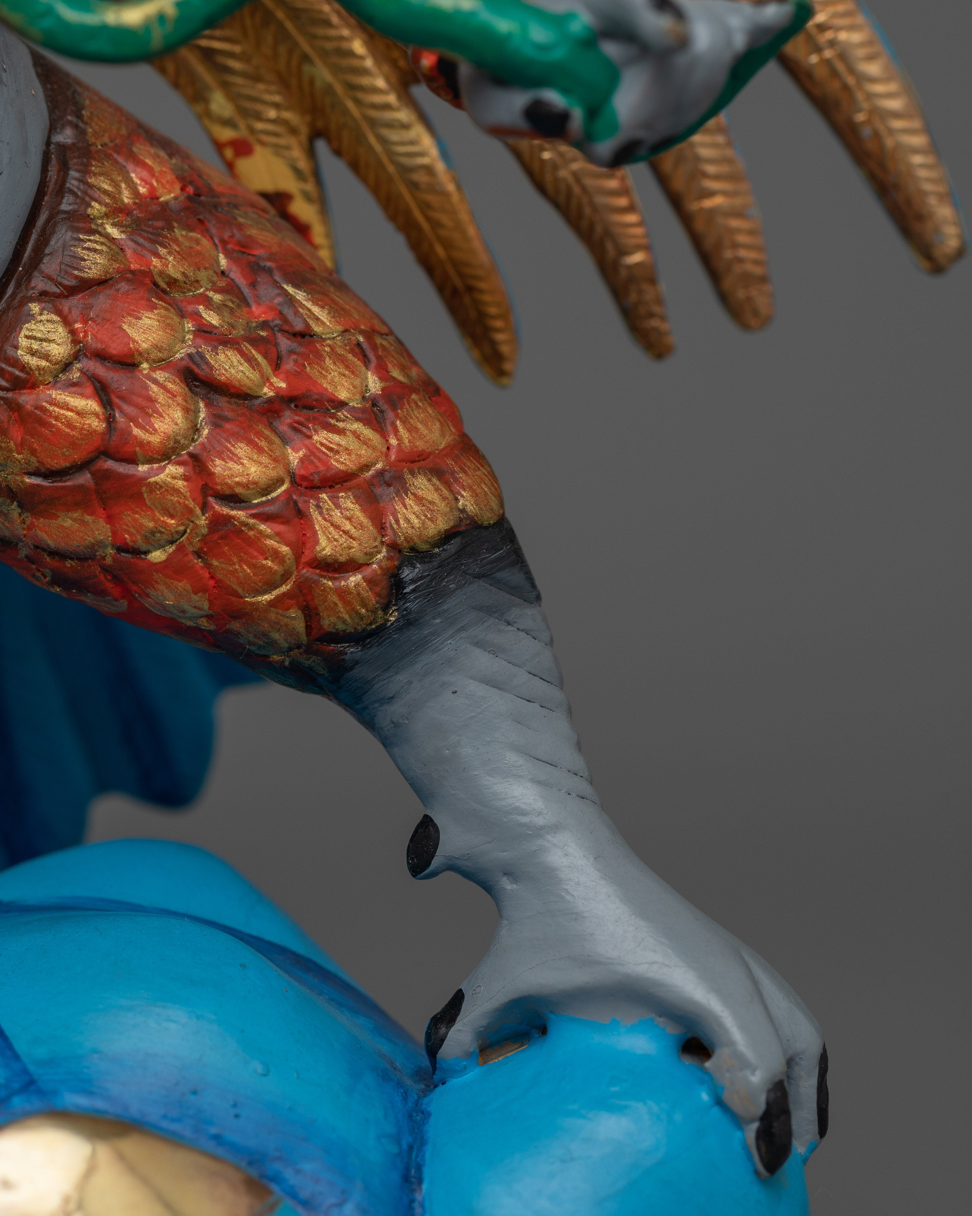 Handmade Statue of Garuda | Symbol of Power and Speed