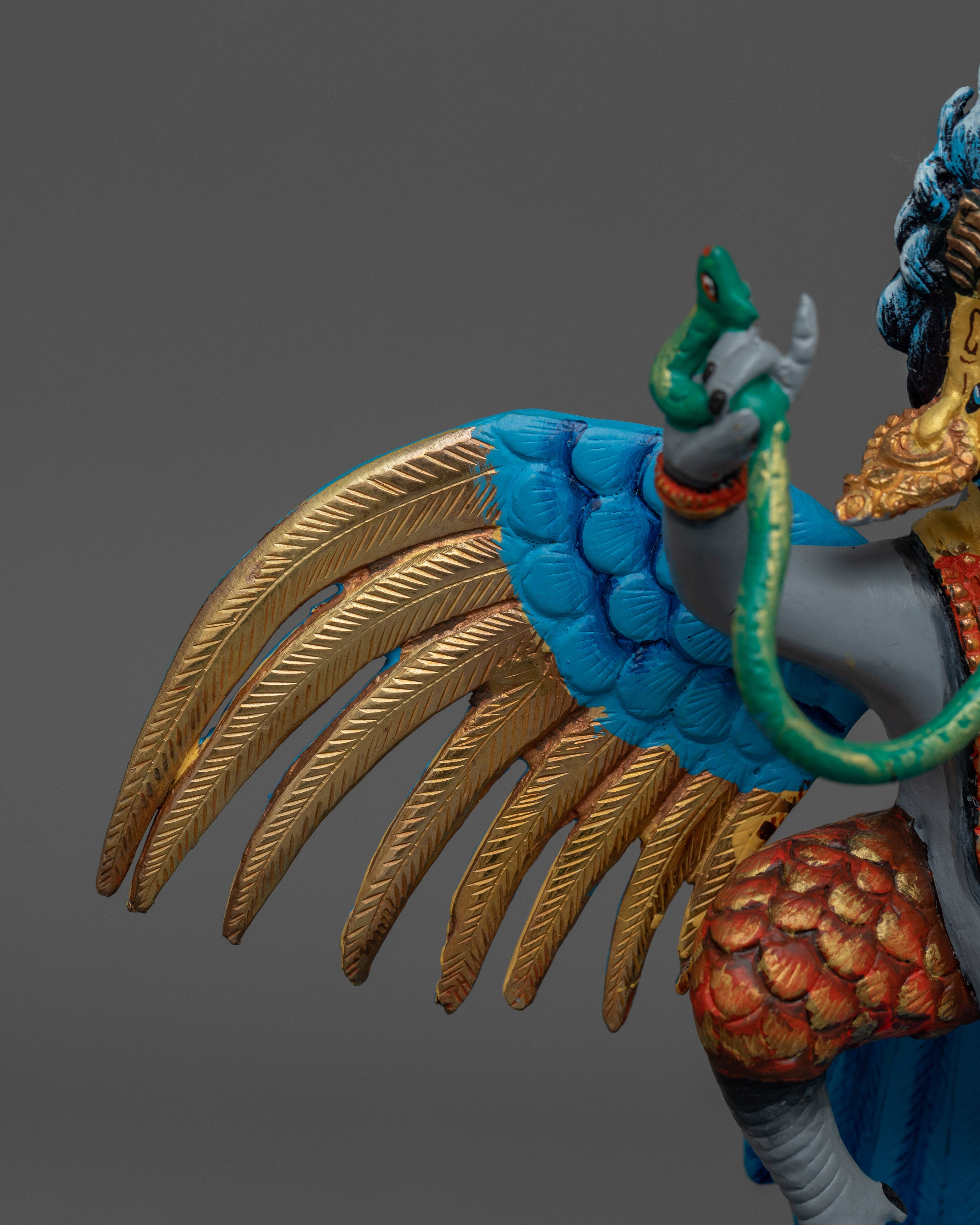 Handmade Statue of Garuda | Symbol of Power and Speed