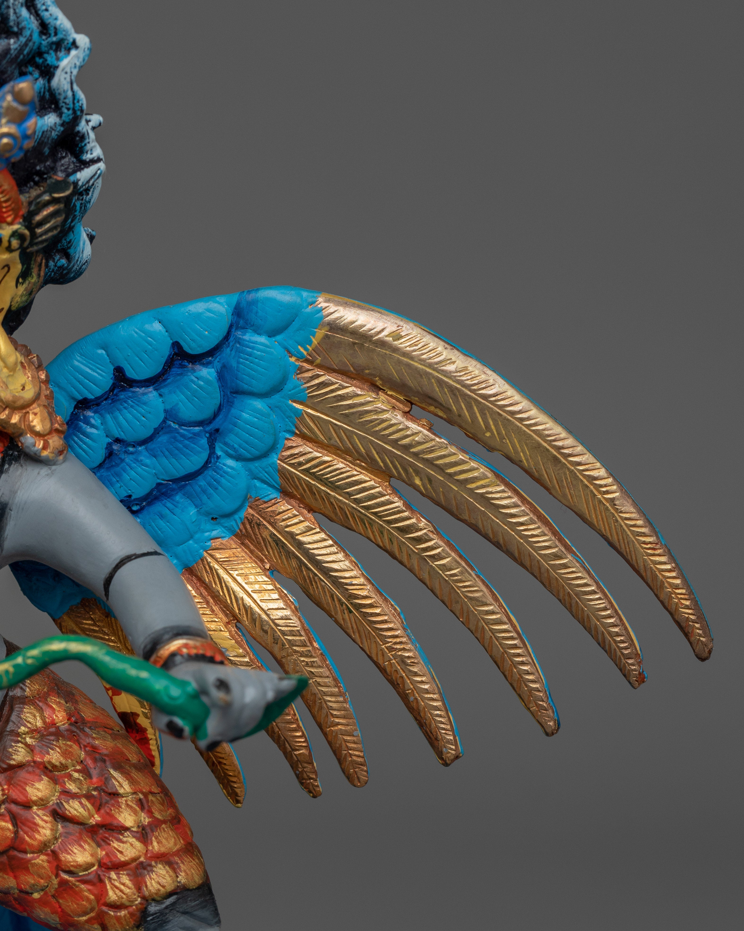 Handmade Statue of Garuda | Symbol of Power and Speed