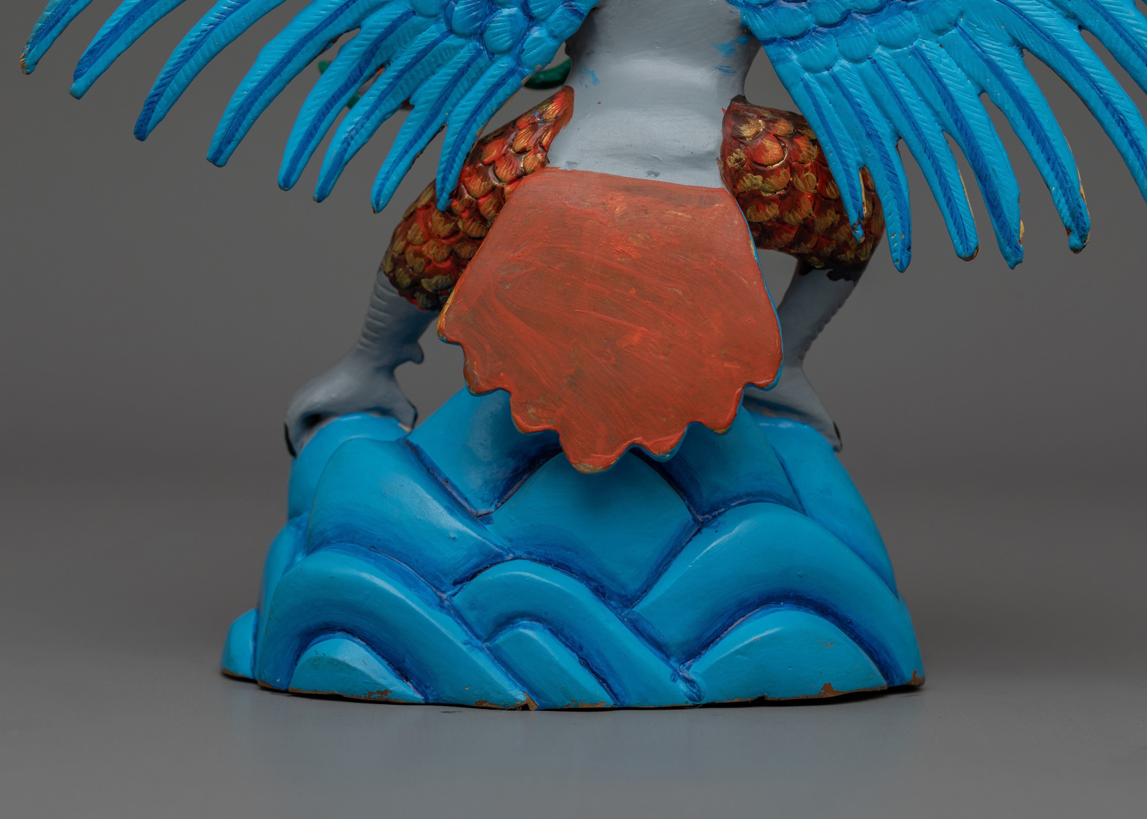 Handmade Statue of Garuda | Symbol of Power and Speed