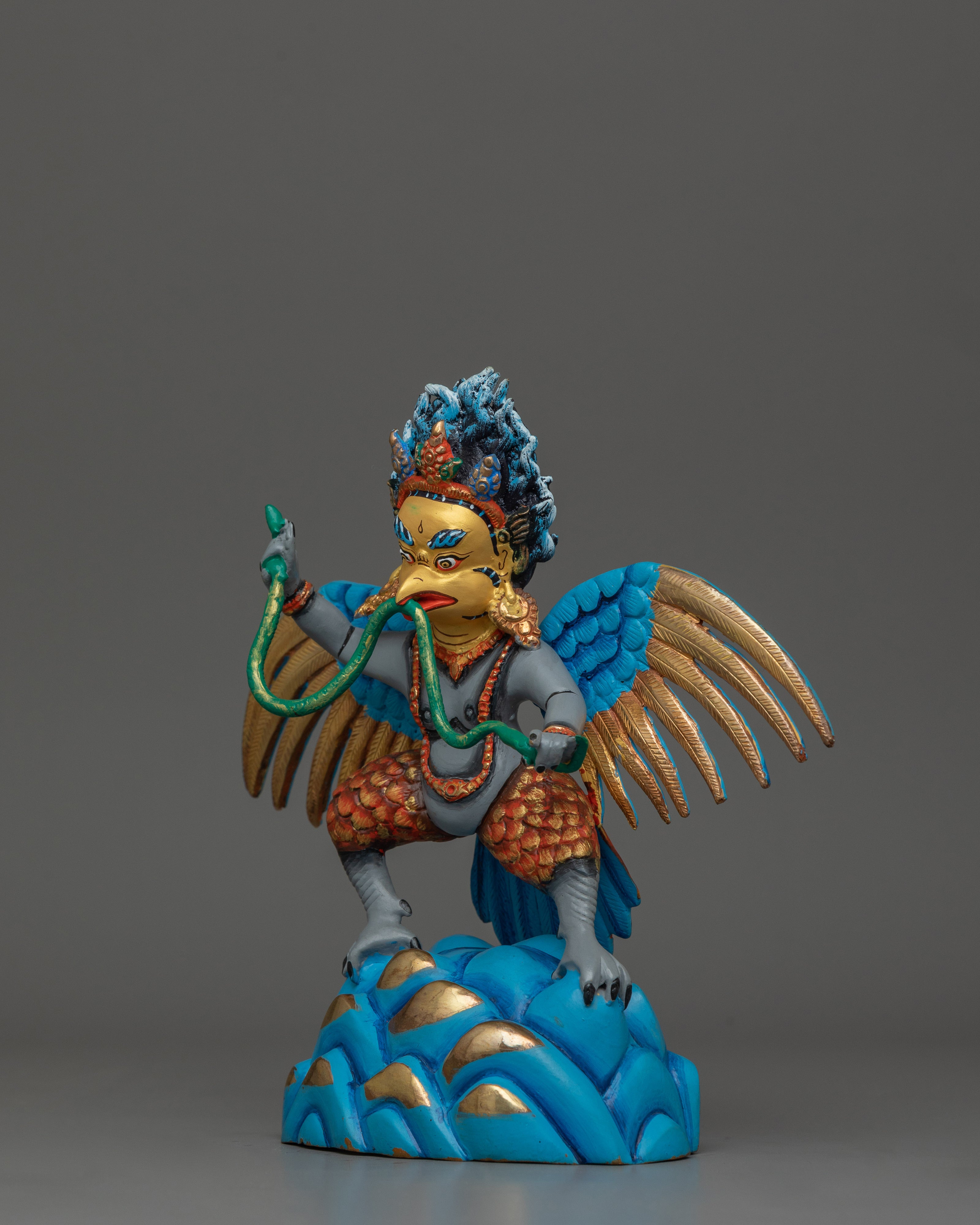 Handmade Statue of Garuda | Symbol of Power and Speed